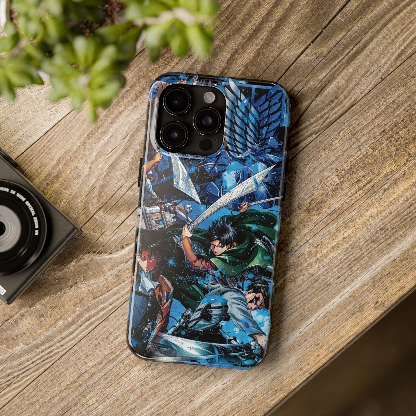Levi Ackerman Double Layered Phone Case | Attack on Titan-Inspired Protective Anime Case
