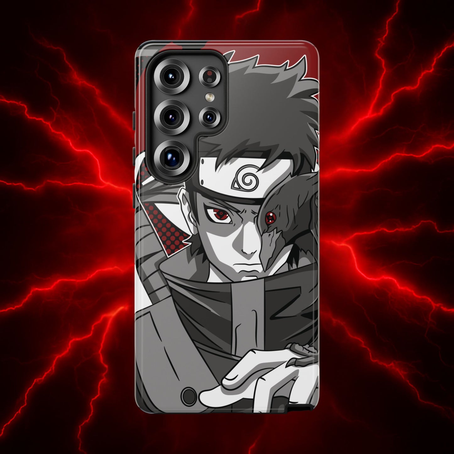 Shisui Uchiha Koto Amatsukami Double Layered Phone Case