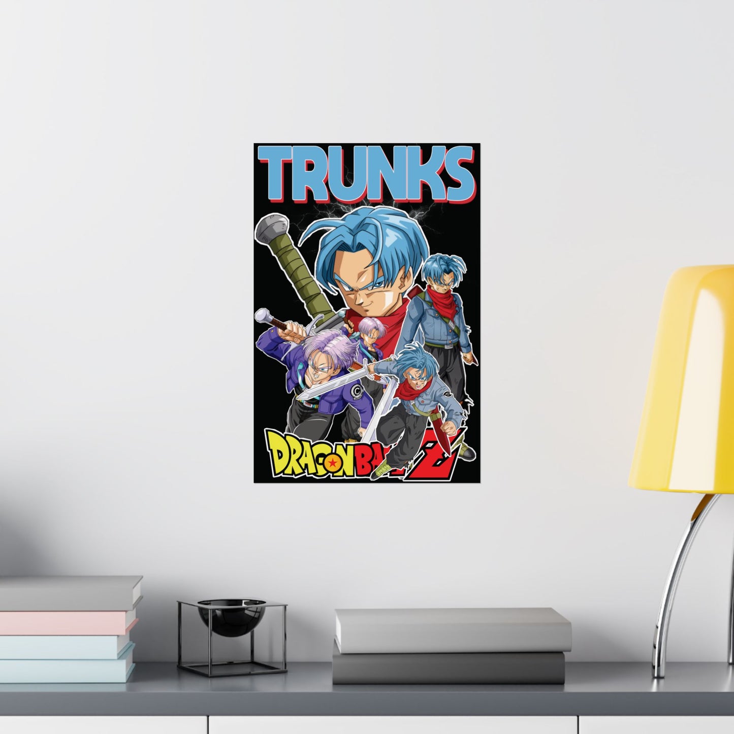 Trunks “Time Warrior” Matte Vertical Poster | Dragon Ball Z Anime Wall Art