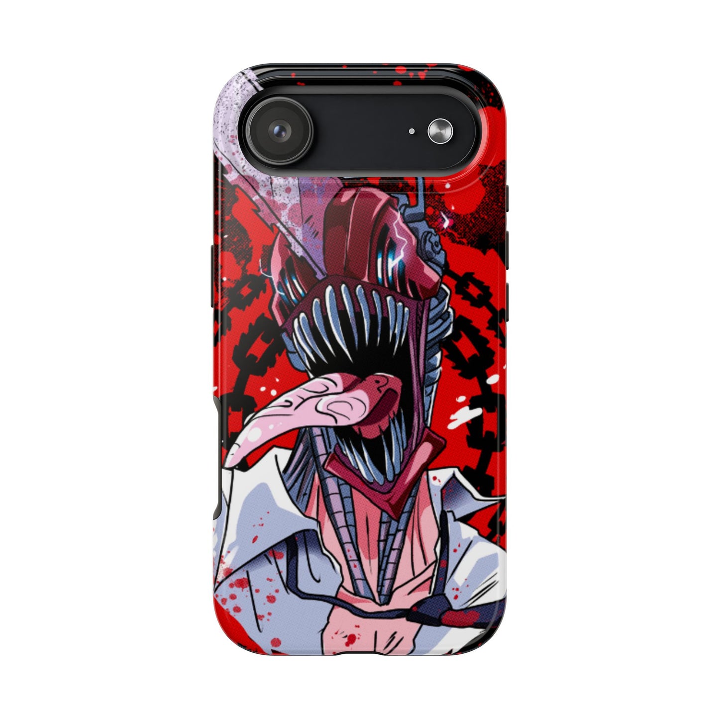 Chainsaw Devil Double Layered Phone Case | Chainsaw Man-Inspired Protective Anime Case