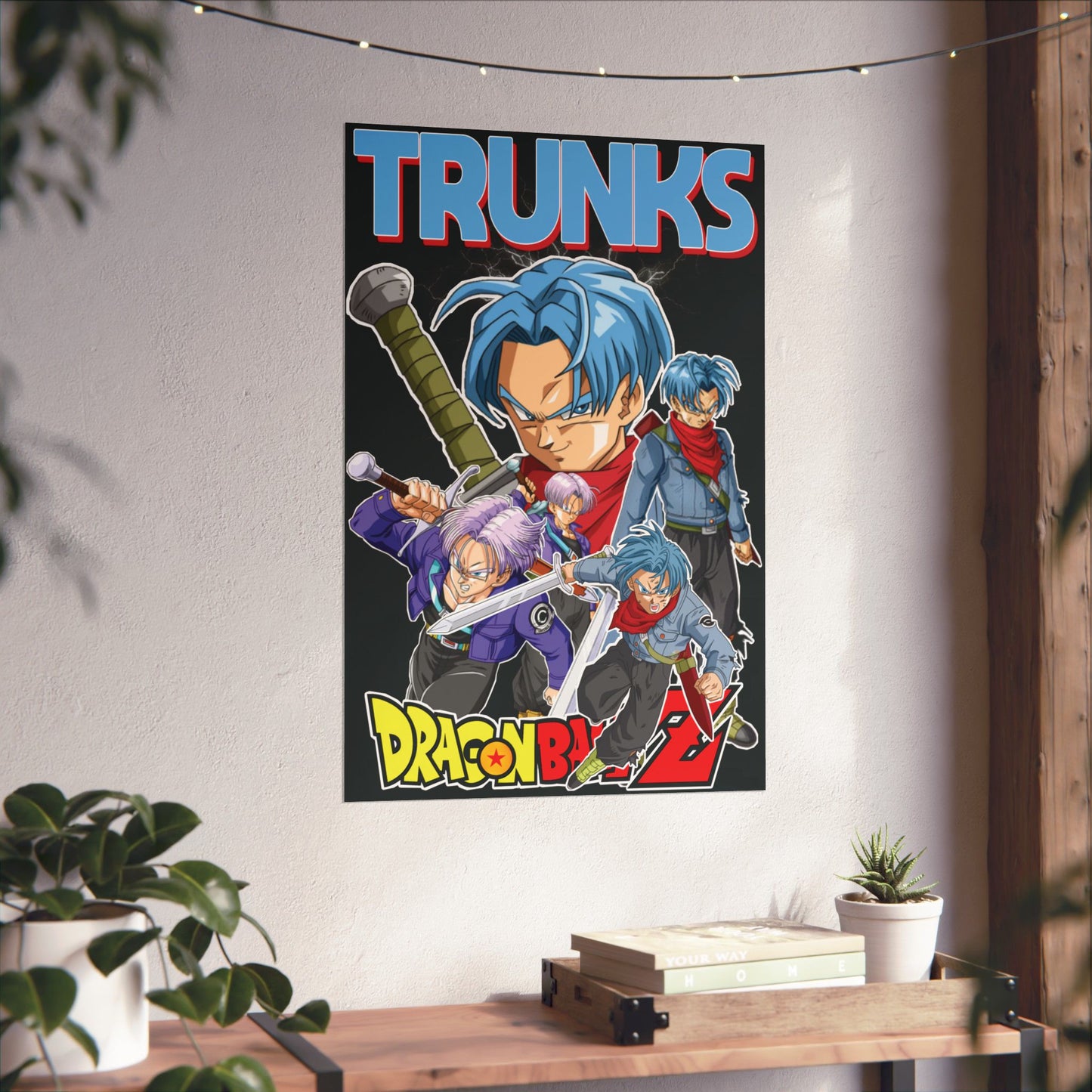 Trunks “Time Warrior” Matte Vertical Poster | Dragon Ball Z Anime Wall Art