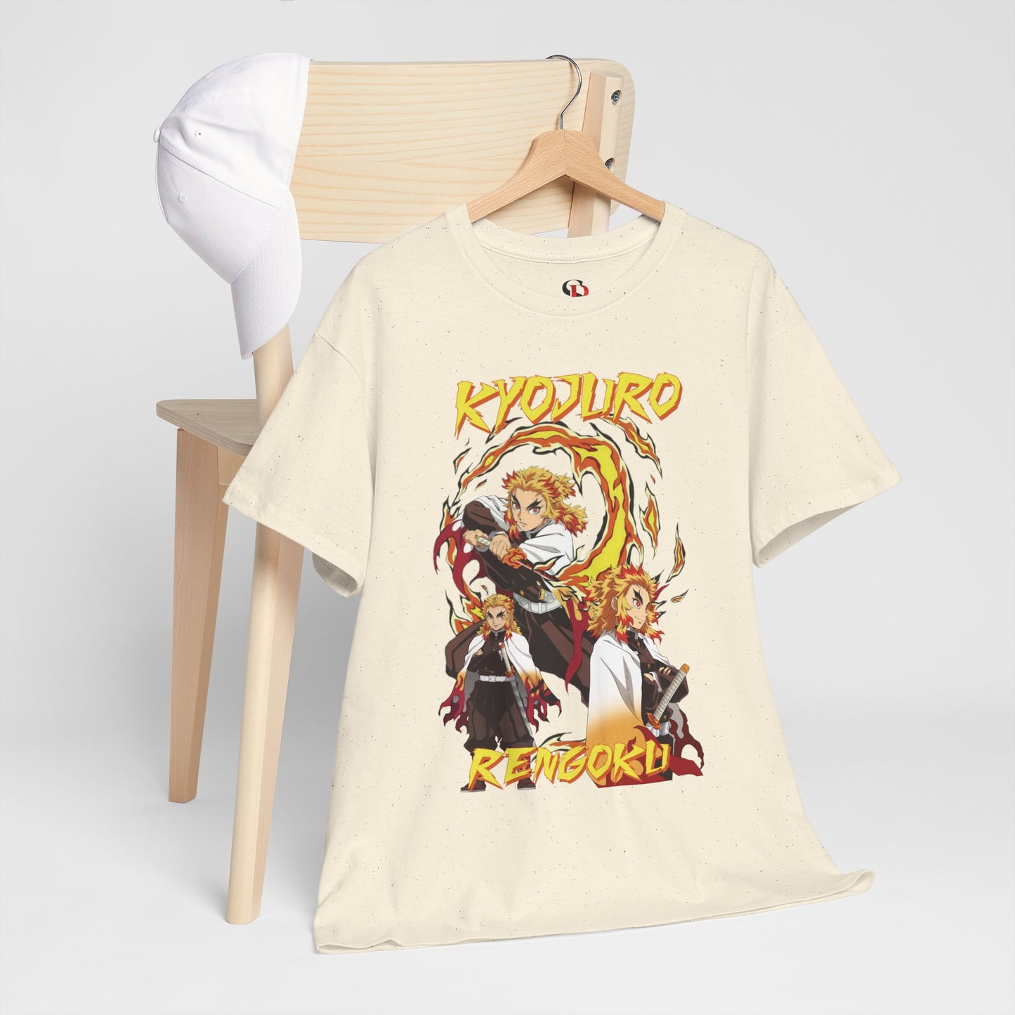 Kyojuro Rengoku Flame Hashira T-Shirt | Demon Slayer Anime Streetwear Tee
