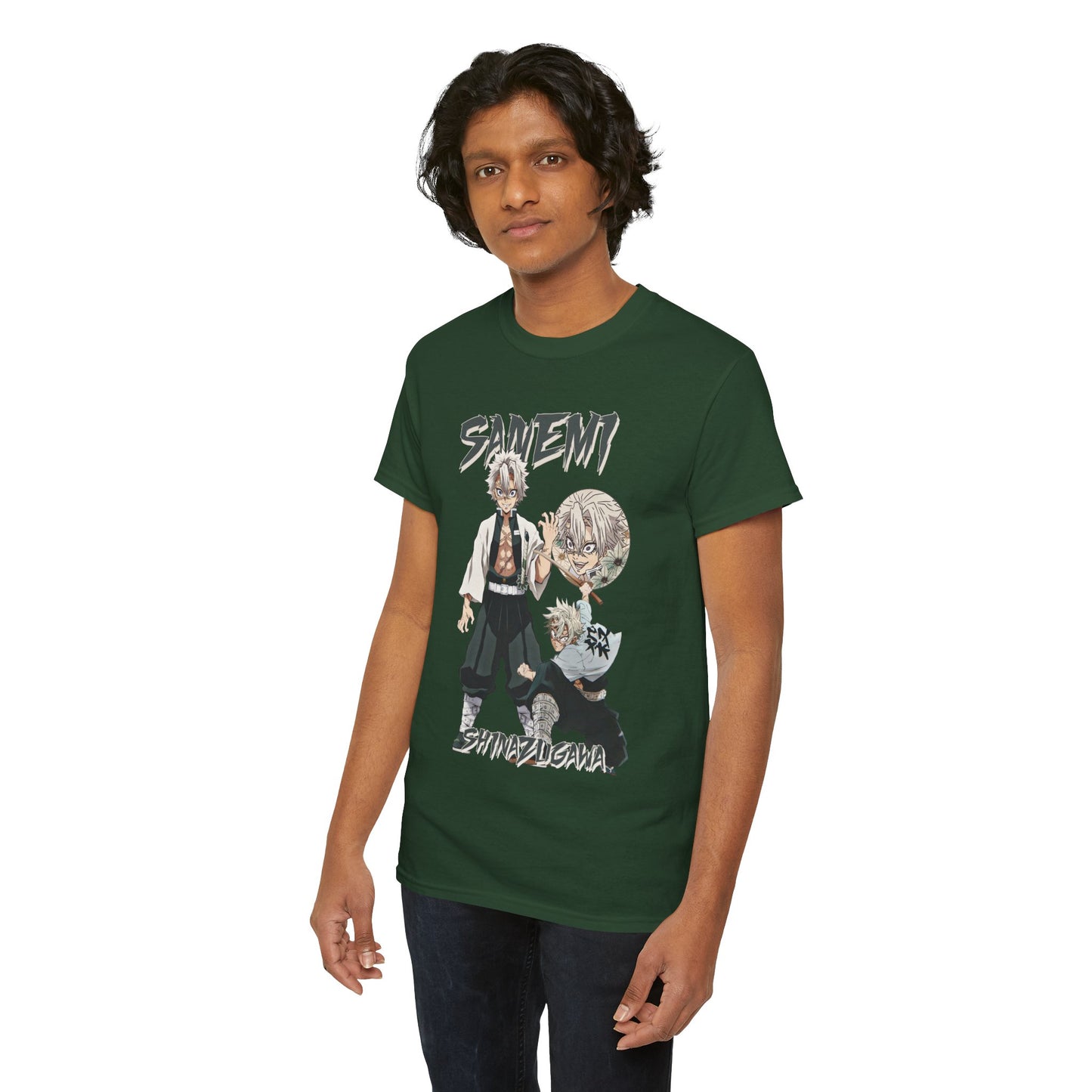 Sanemi Shinazugawa Wind Hashira T-Shirt | Demon Slayer Anime Streetwear Tee