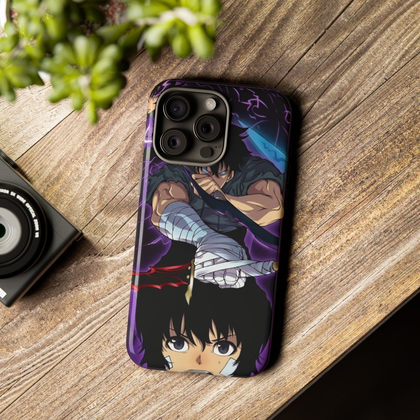 Sung Jin-Woo Shadow Awakening Double Layered Phone Case