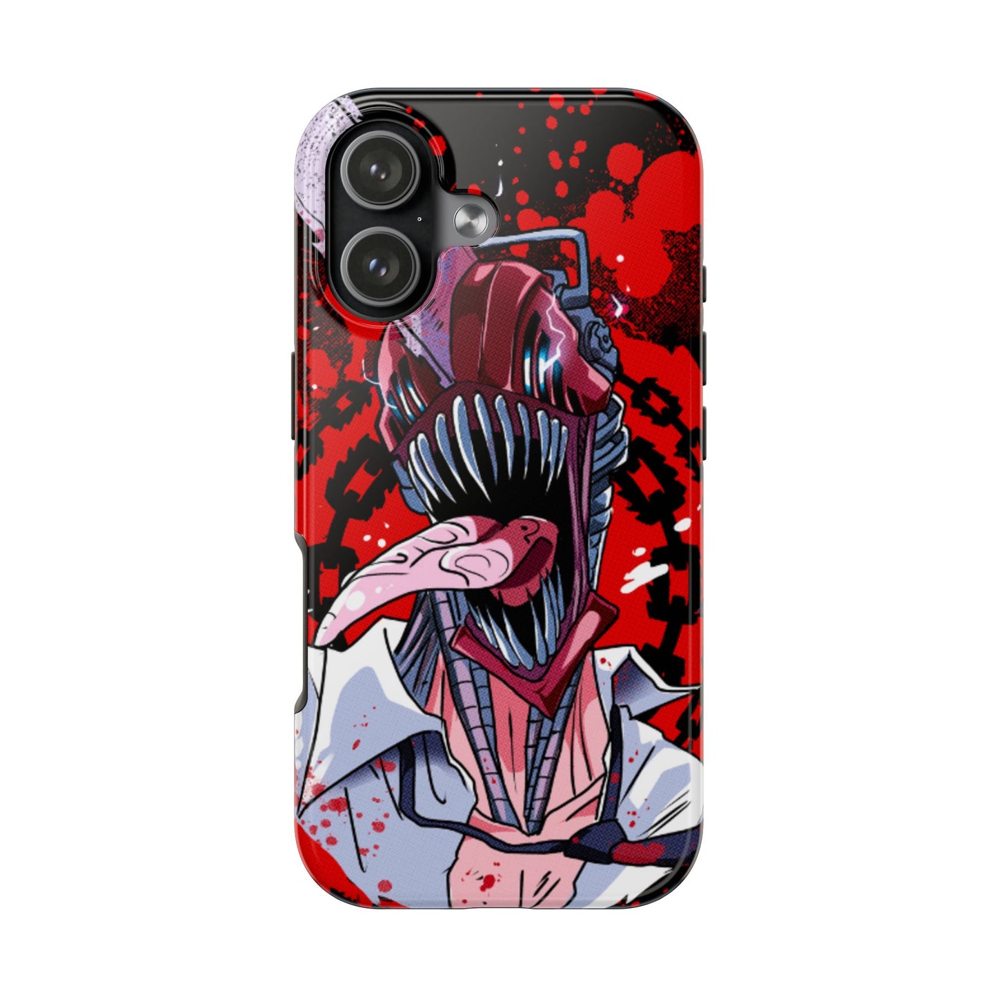 Chainsaw Devil Double Layered Phone Case | Chainsaw Man-Inspired Protective Anime Case