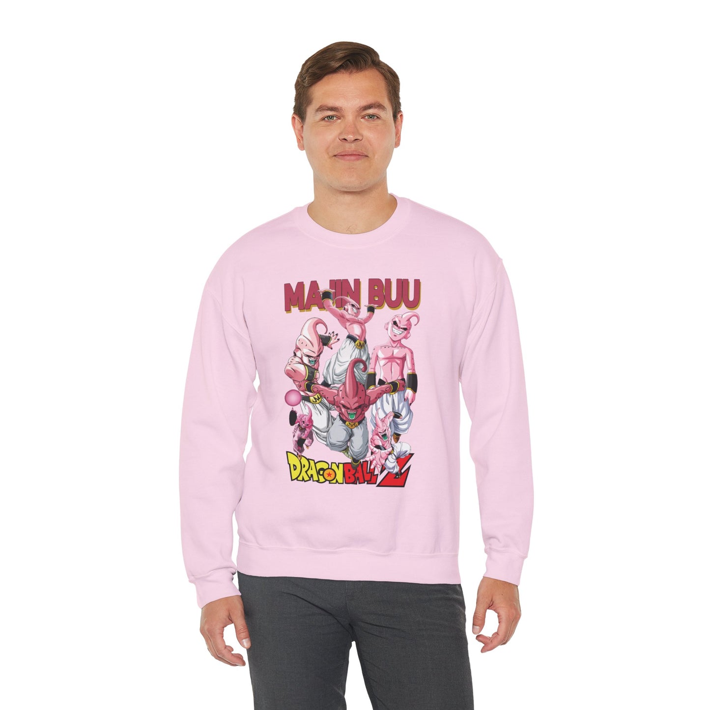 Majin Buu Unisex Heavy Blend Crewneck Sweatshirt