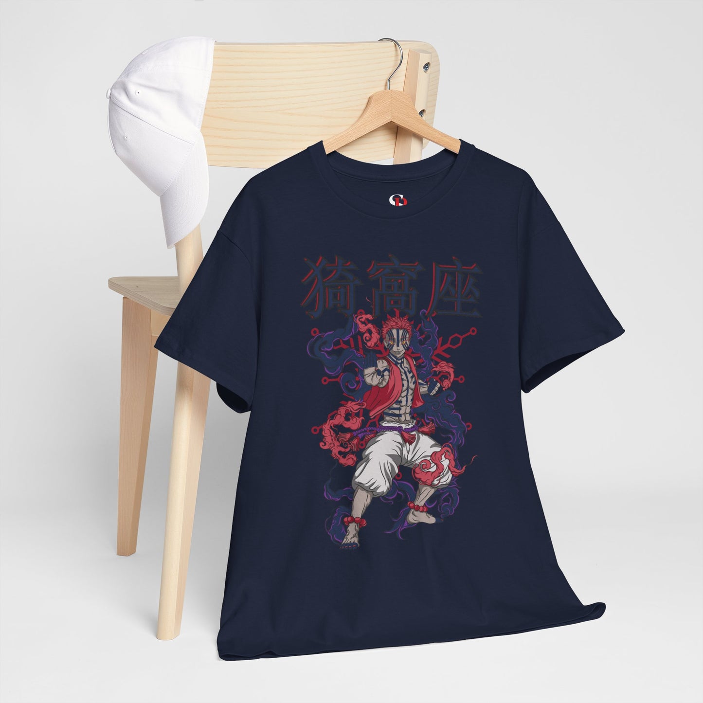 Akaza Blood Demon Art T-Shirt | Demon Slayer Anime Streetwear Tee