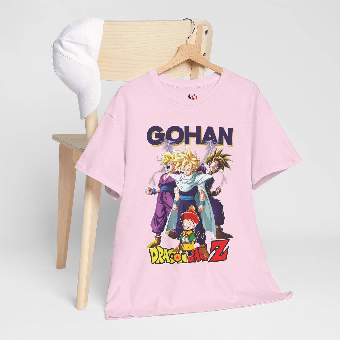 Gohan “Legacy of Z” Unisex Heavy Cotton T-Shirt | Dragon Ball Z Streetwear Tee