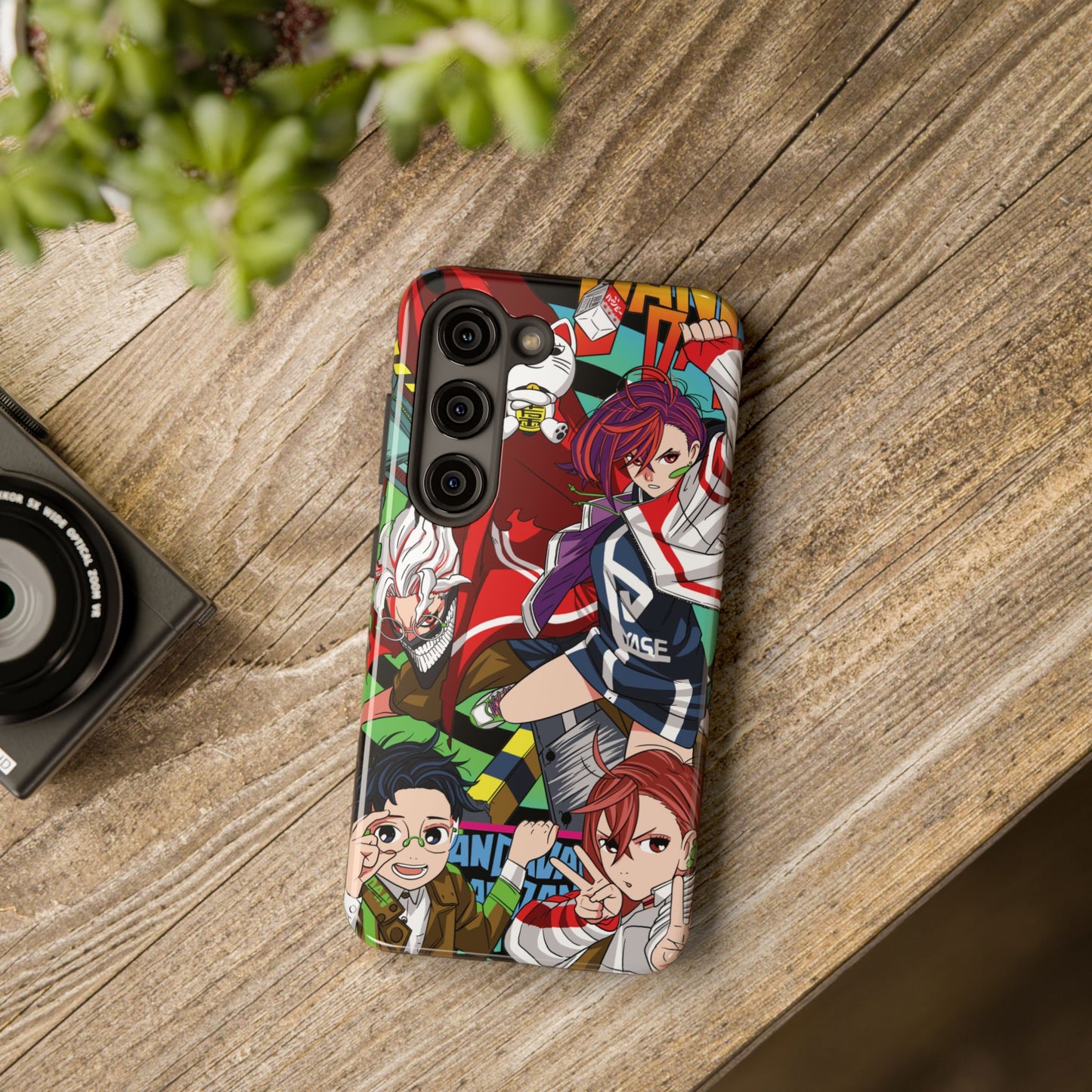 Okarun x Momo Double Layered Phone Case | Dandadan-Inspired Protective Anime Case