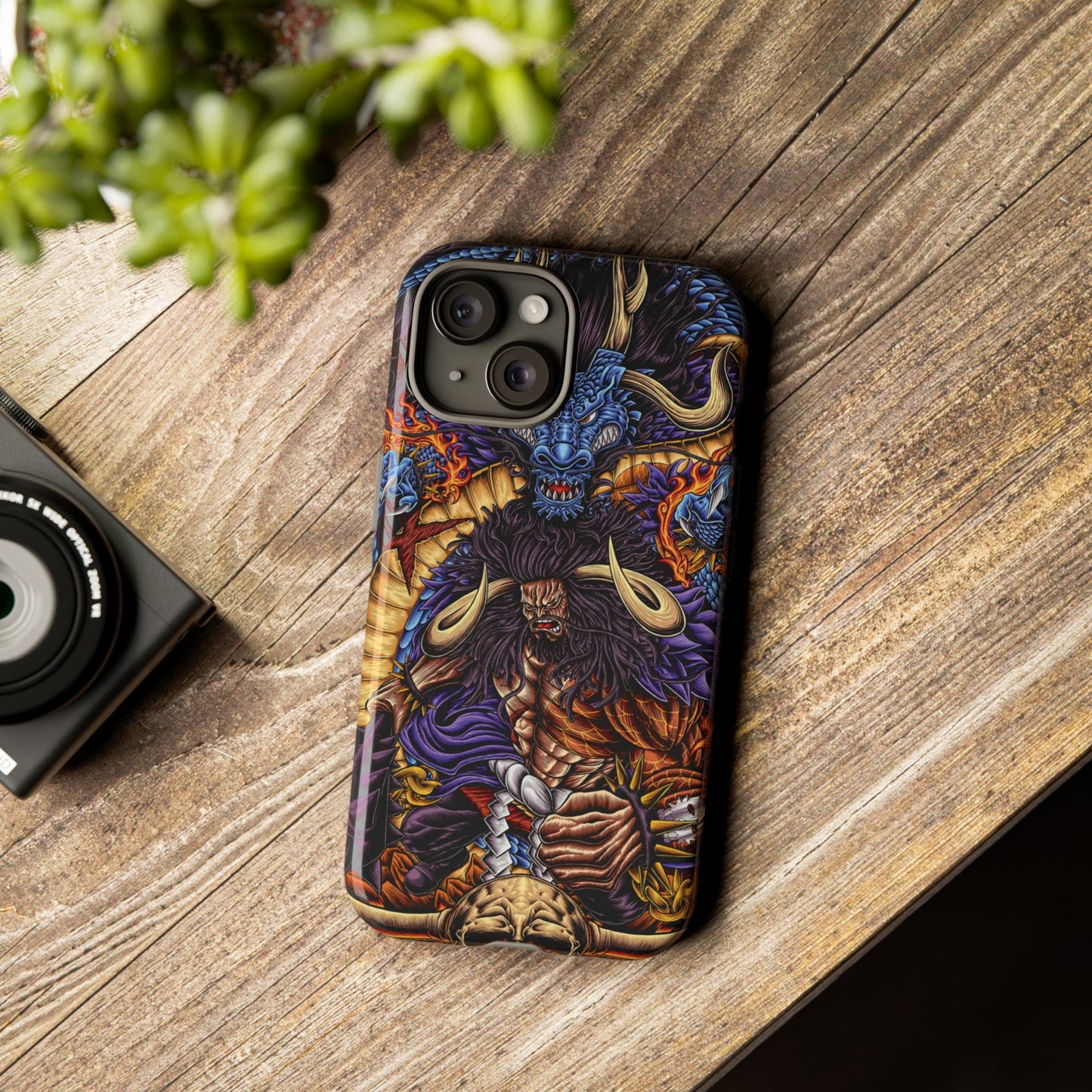 Cursed Dragon Oni Kaido Double Layered Phone Case
