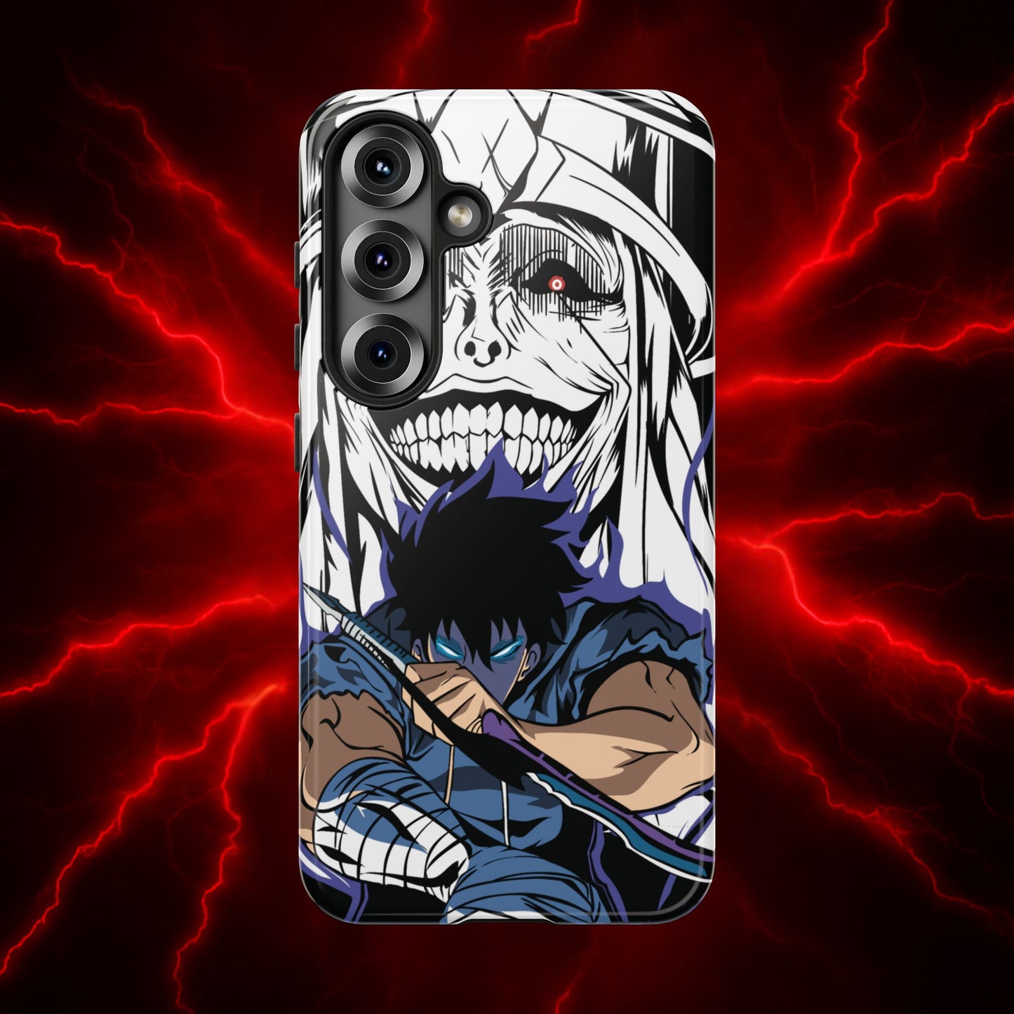 Sung Jinwoo Vs Statue Of God II Double Layered Phone Case