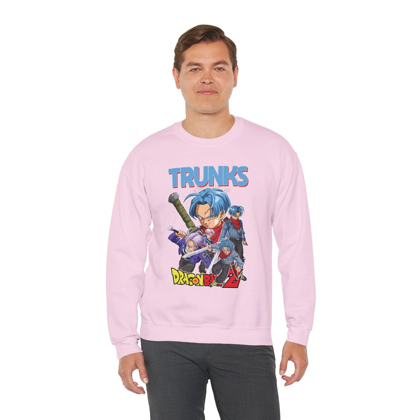 Trunks “Time Warrior” Unisex Heavy Crewneck | Dragon Ball Z Streetwear Sweatshirt