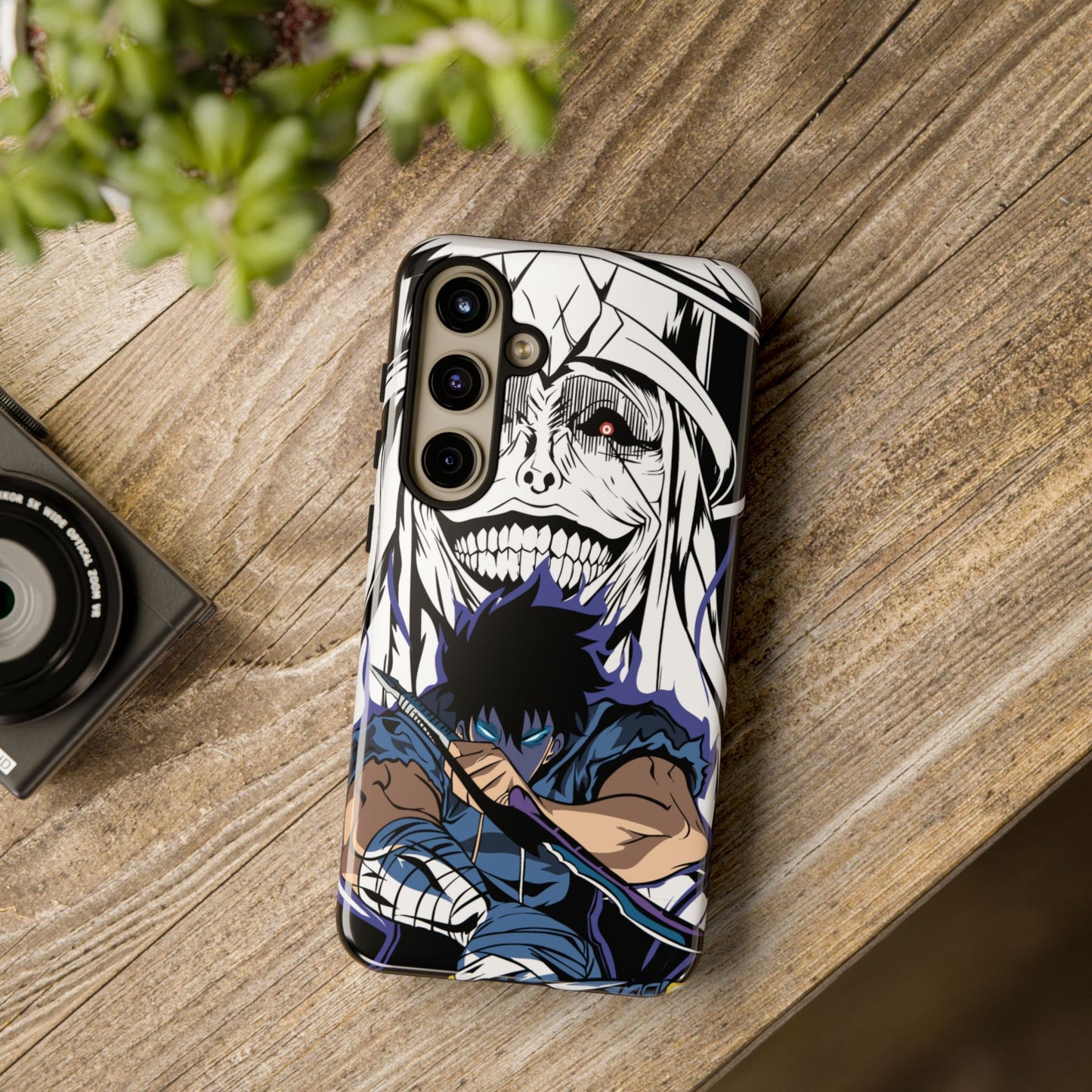 Sung Jinwoo Vs Statue Of God II Double Layered Phone Case