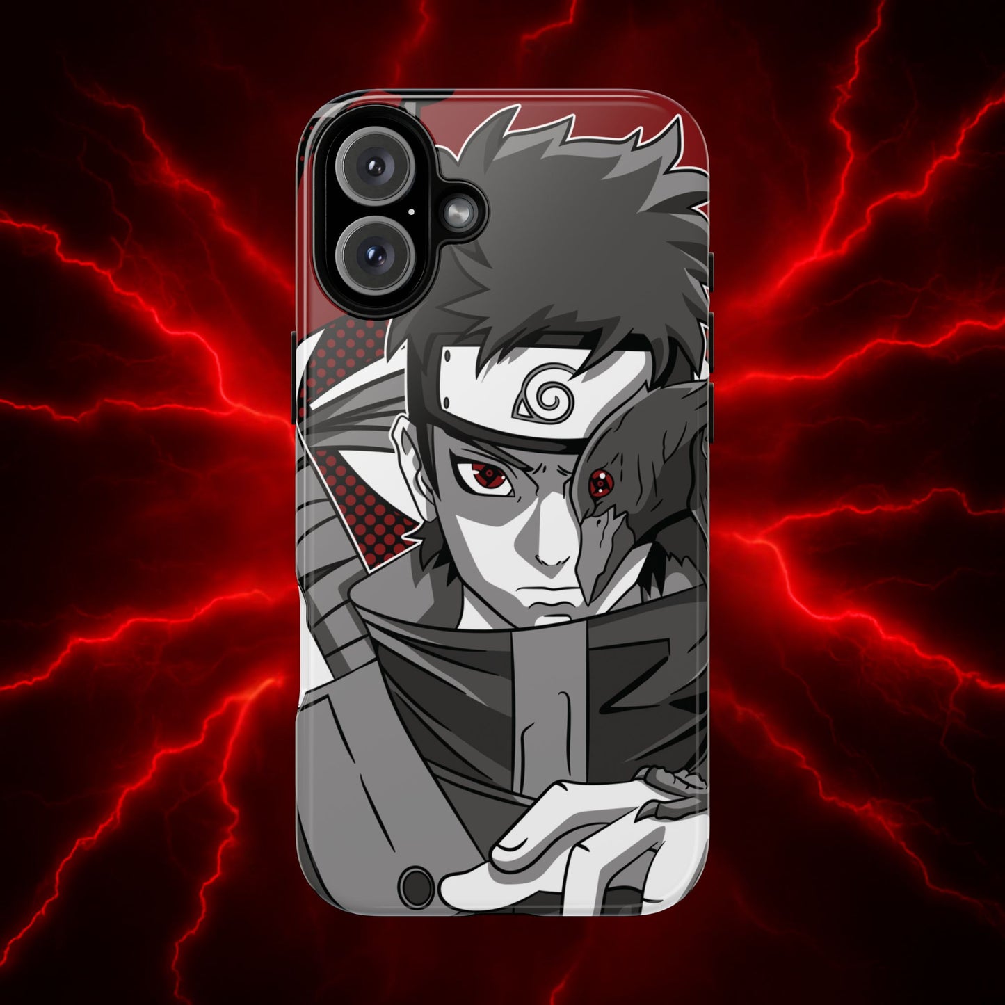 Shisui Uchiha Koto Amatsukami Double Layered Phone Case