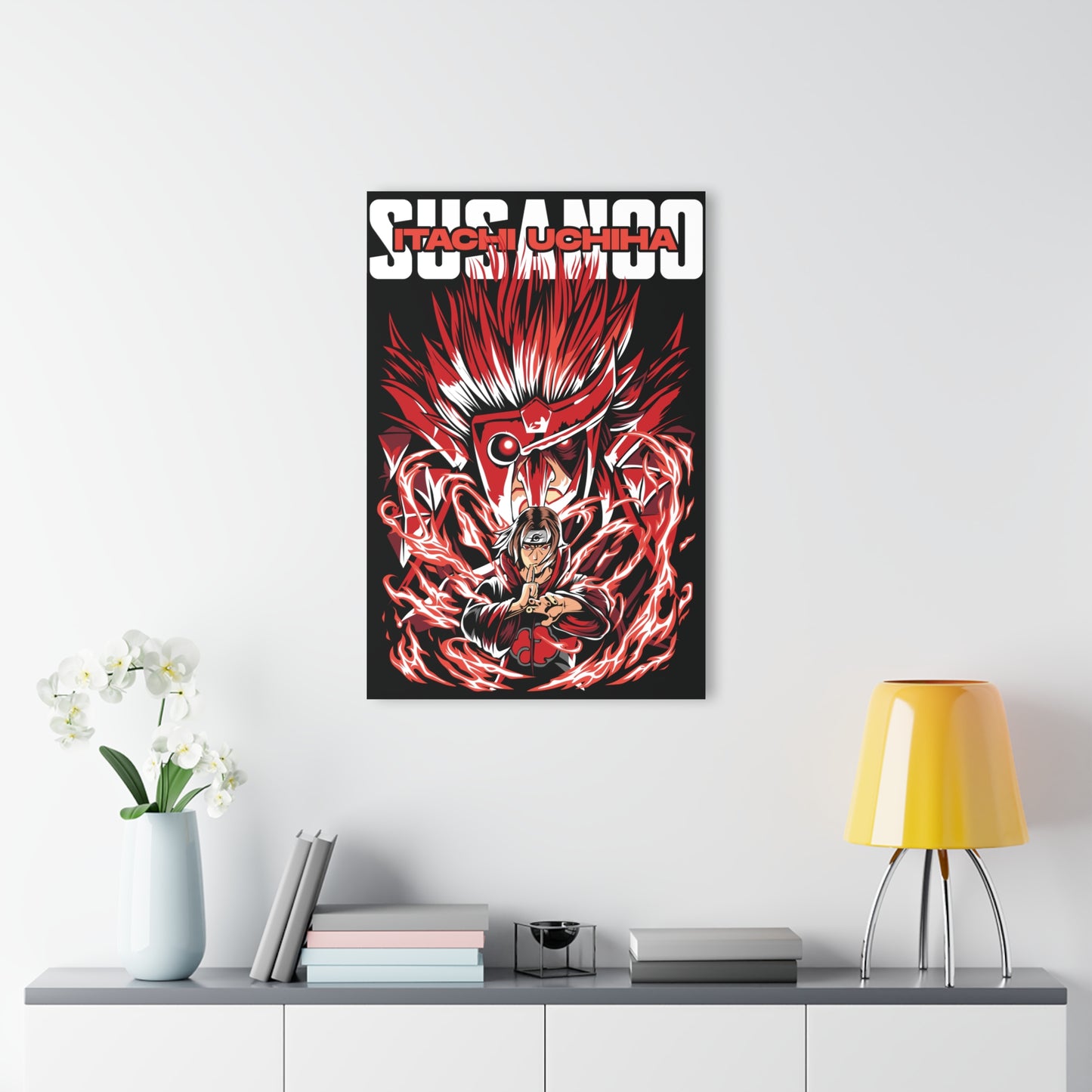 Itachi Uchiha Flame Susanoo Acrylic Print