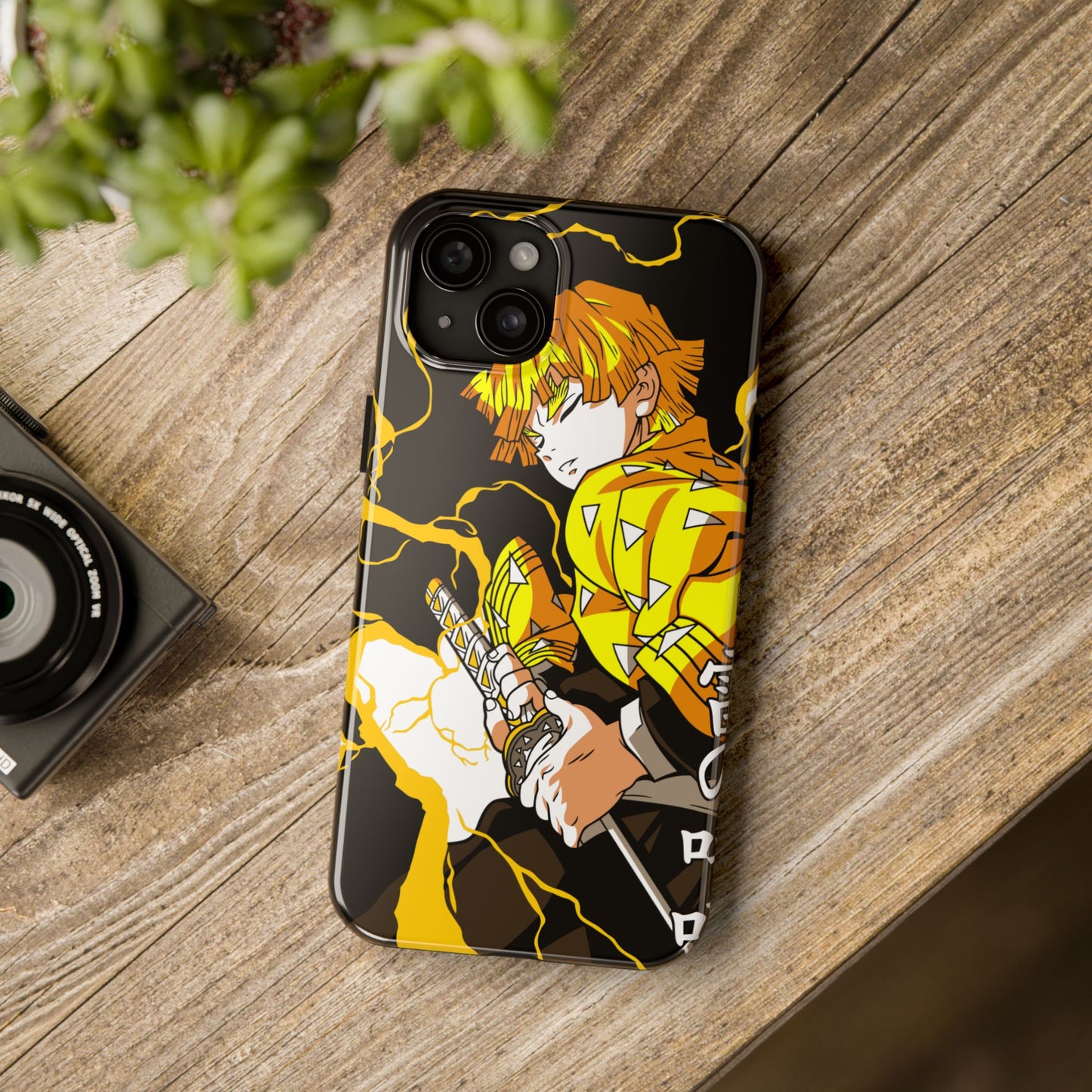 Sleeping Zenitsu Double Layered Phone Case | Demon Slayer-Inspired Anime Case