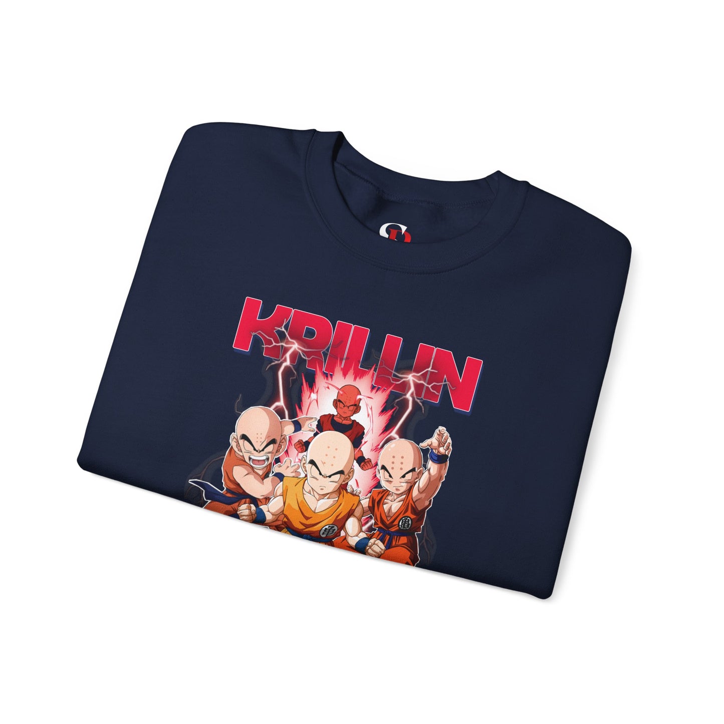 Krillin “Earth’s Strongest” Unisex Heavy Crewneck | Dragon Ball Z Streetwear Sweatshirt