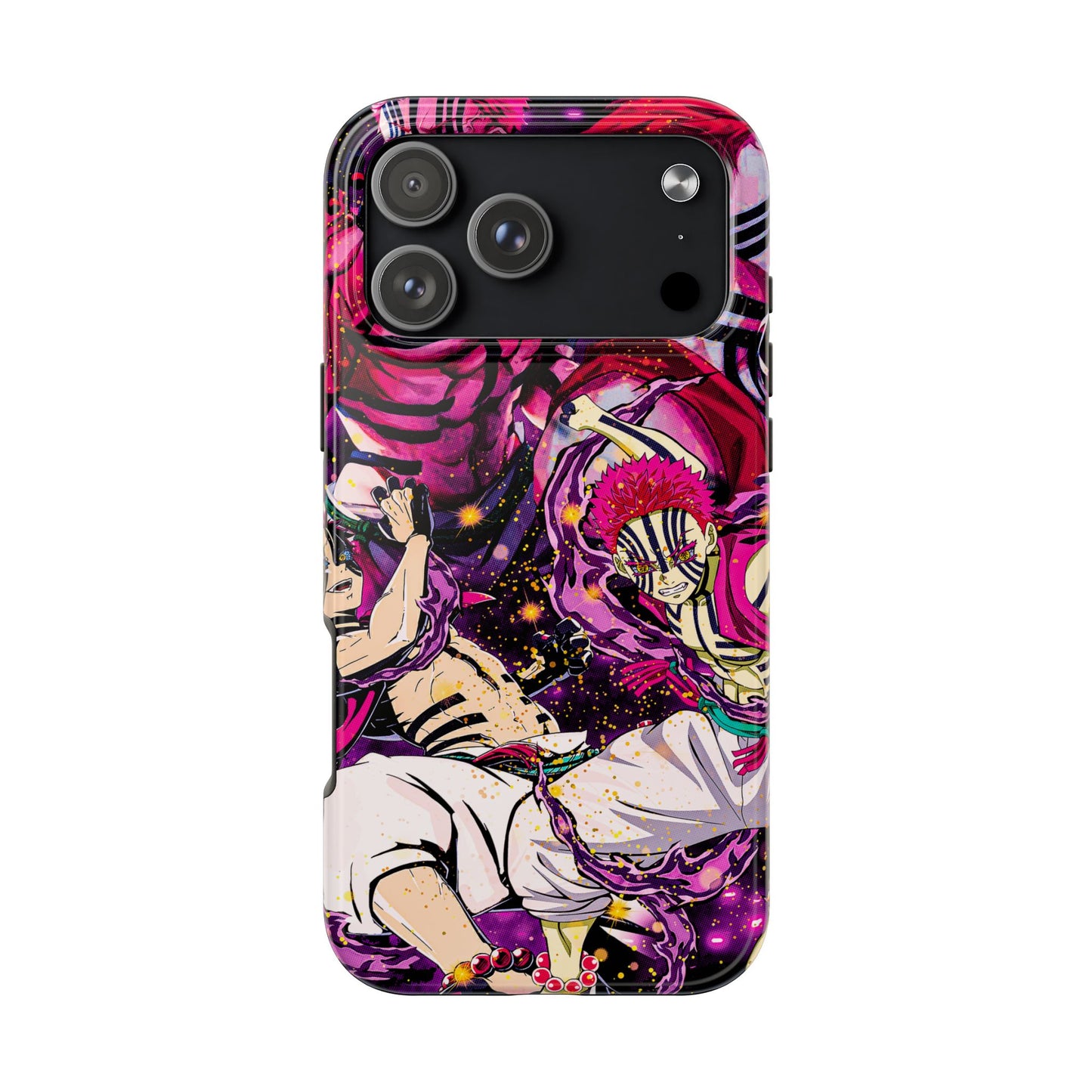 Upper Moon 3 Akaza Phone Case | Demon Slayer Double Layered Protective Case