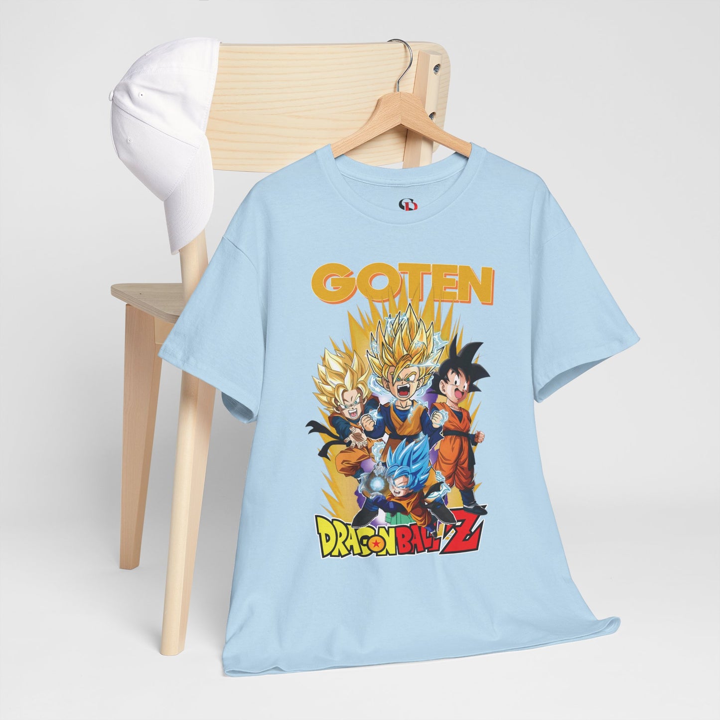 Goten “Next Gen Saiyan” Unisex Heavy Cotton T-Shirt | Dragon Ball Z Streetwear Tee
