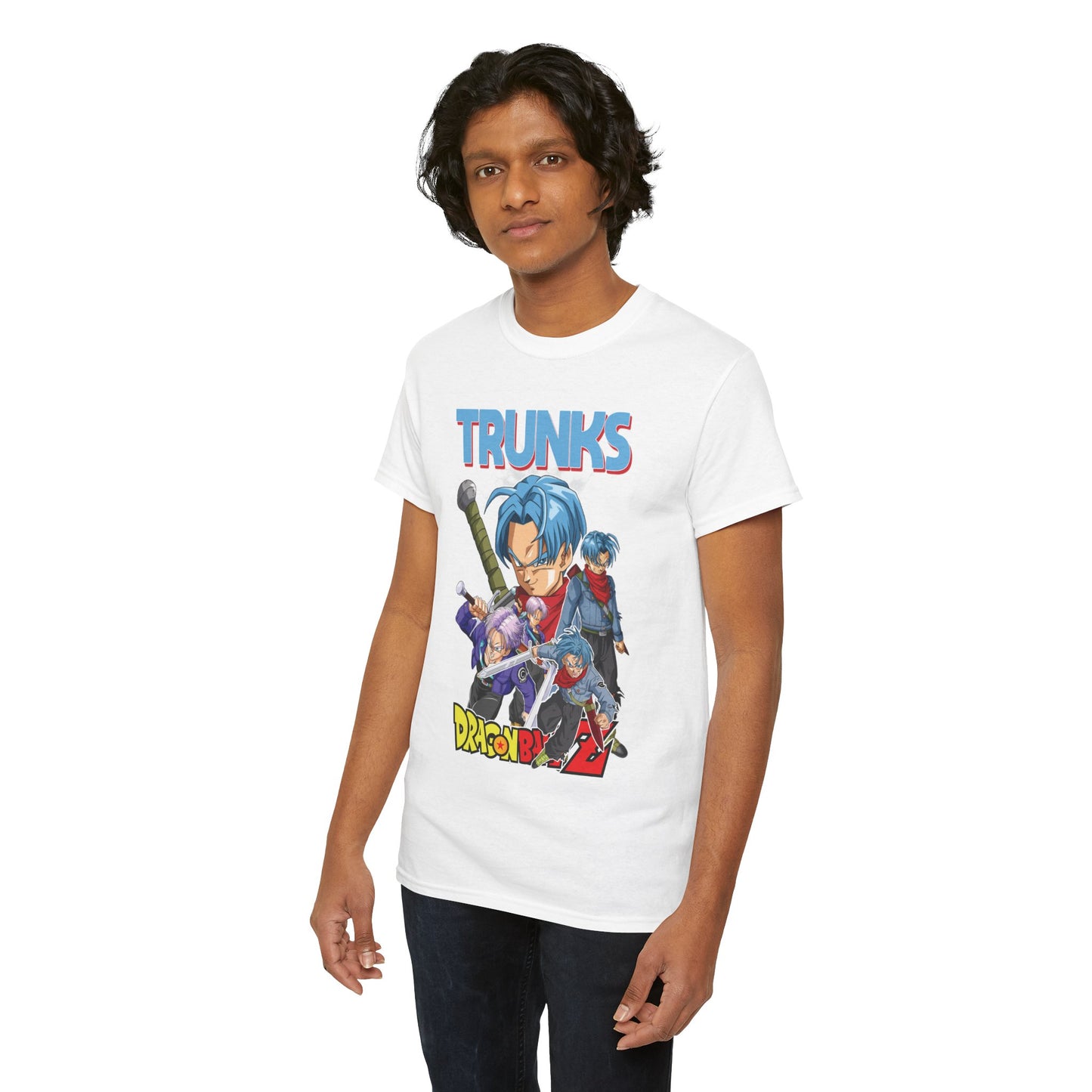 Trunks “Time Warrior” Unisex Heavy Cotton T-Shirt | Dragon Ball Z Streetwear Tee