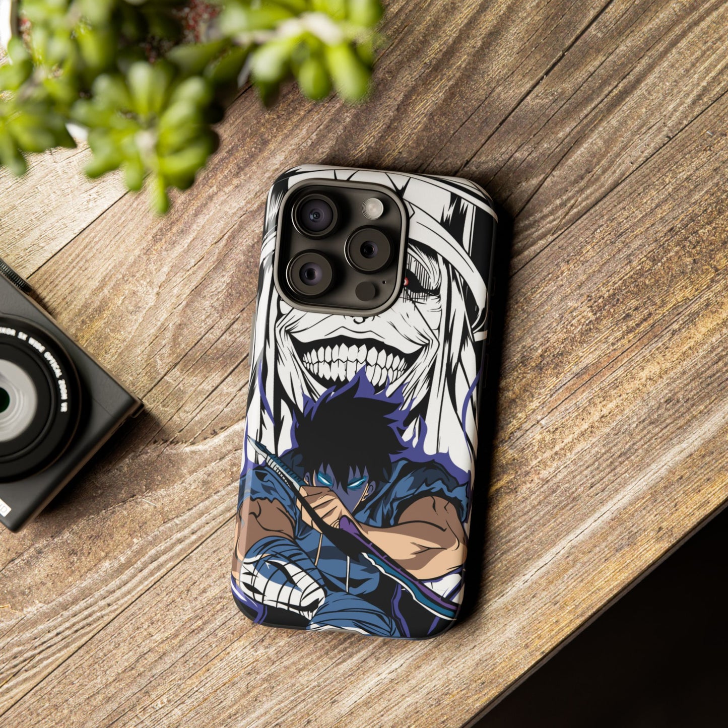 Sung Jinwoo Vs Statue Of God II Double Layered Phone Case
