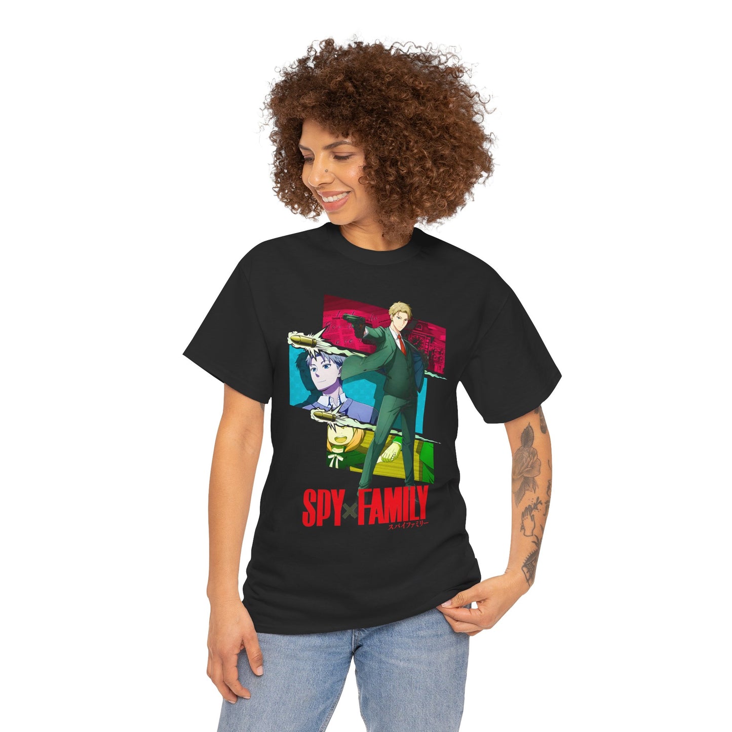 Loid Forger Unisex Heavy Cotton T-Shirt | Spy x Family Anime Tee