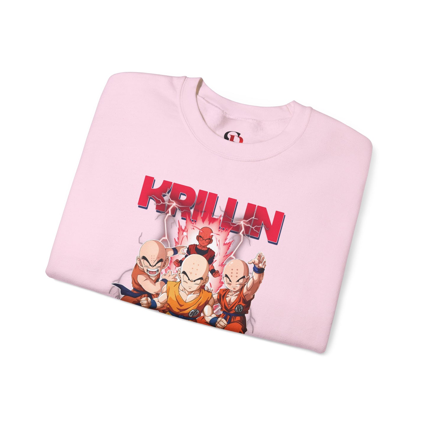 Krillin “Earth’s Strongest” Unisex Heavy Crewneck | Dragon Ball Z Streetwear Sweatshirt