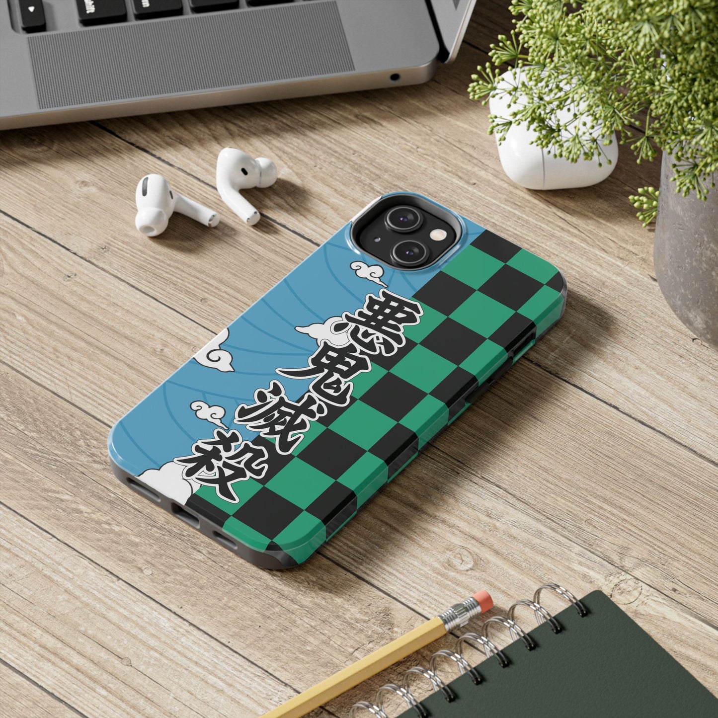 Water Breathing Haori Double Layered Phone Case