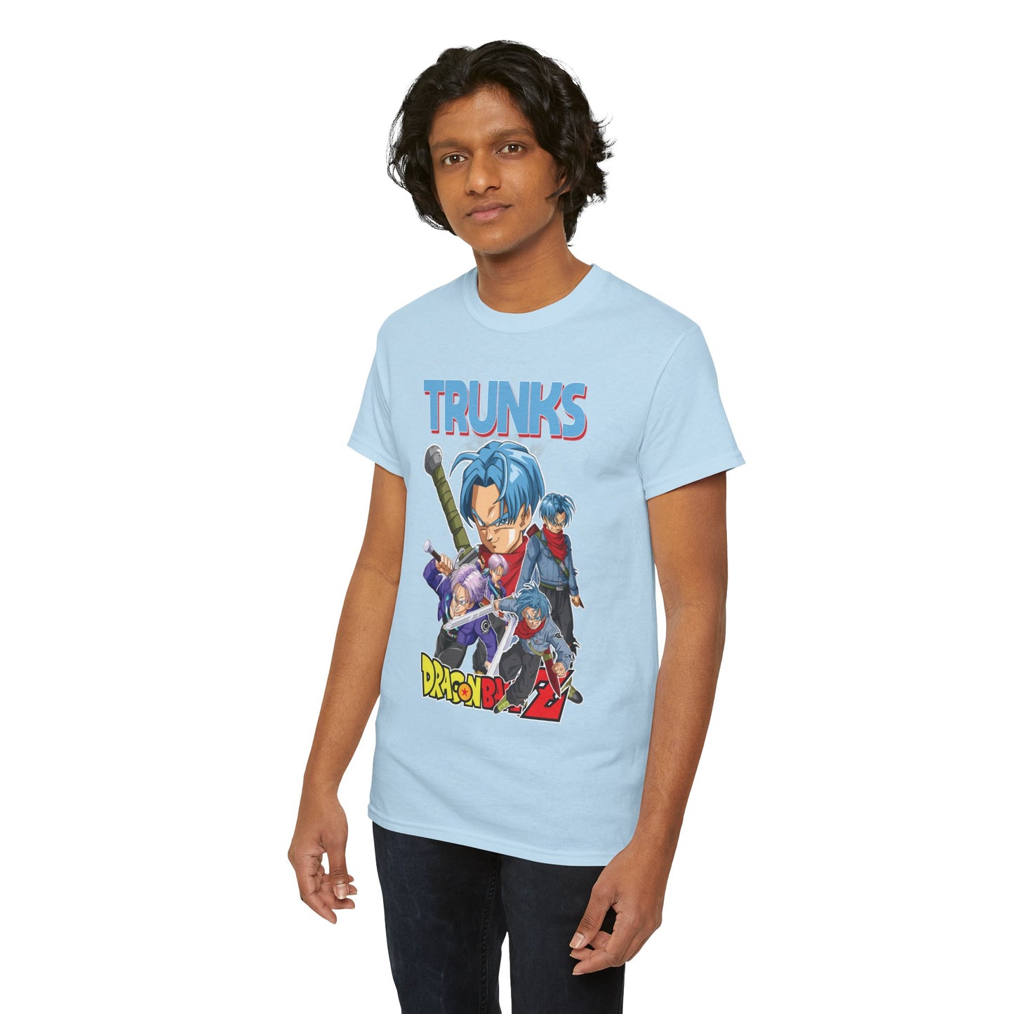 Trunks “Time Warrior” Unisex Heavy Cotton T-Shirt | Dragon Ball Z Streetwear Tee