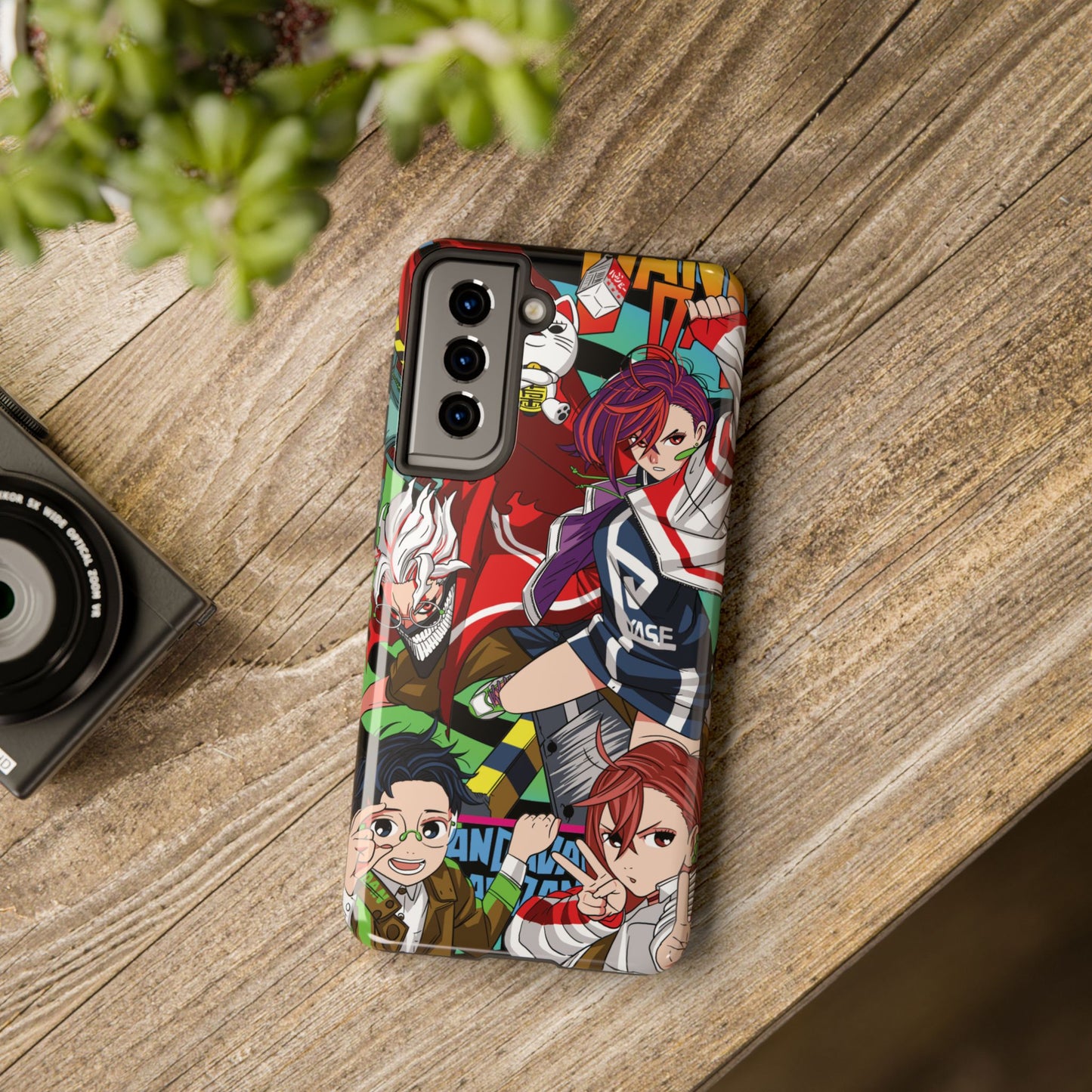 Okarun x Momo Double Layered Phone Case | Dandadan-Inspired Protective Anime Case