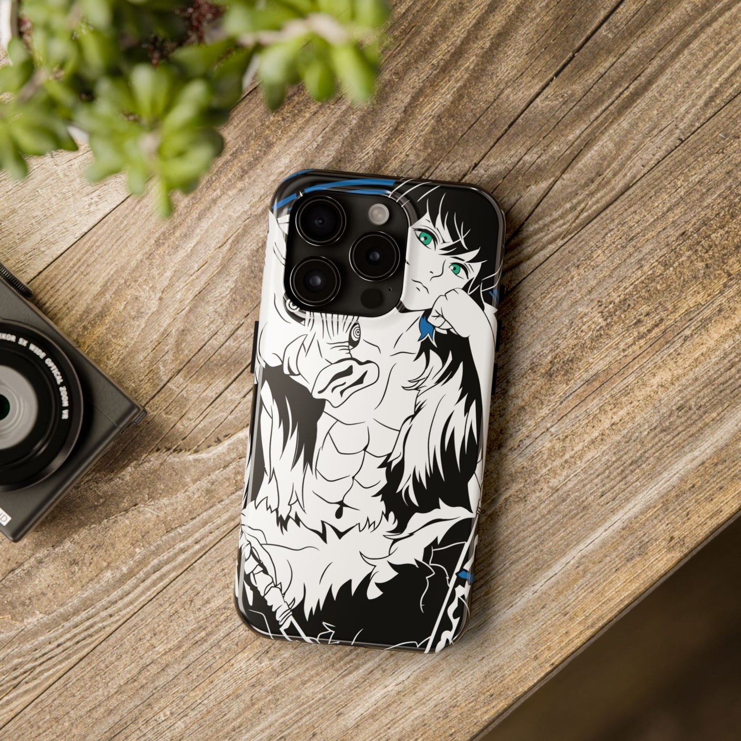 Inosuke Double Layered Phone Case| Demon Slayer-Inspired Anime Case