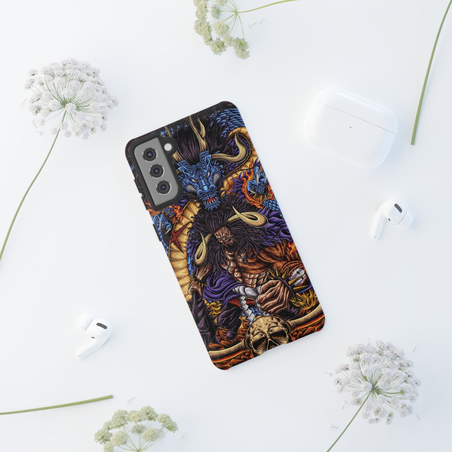Cursed Dragon Oni Kaido Double Layered Phone Case