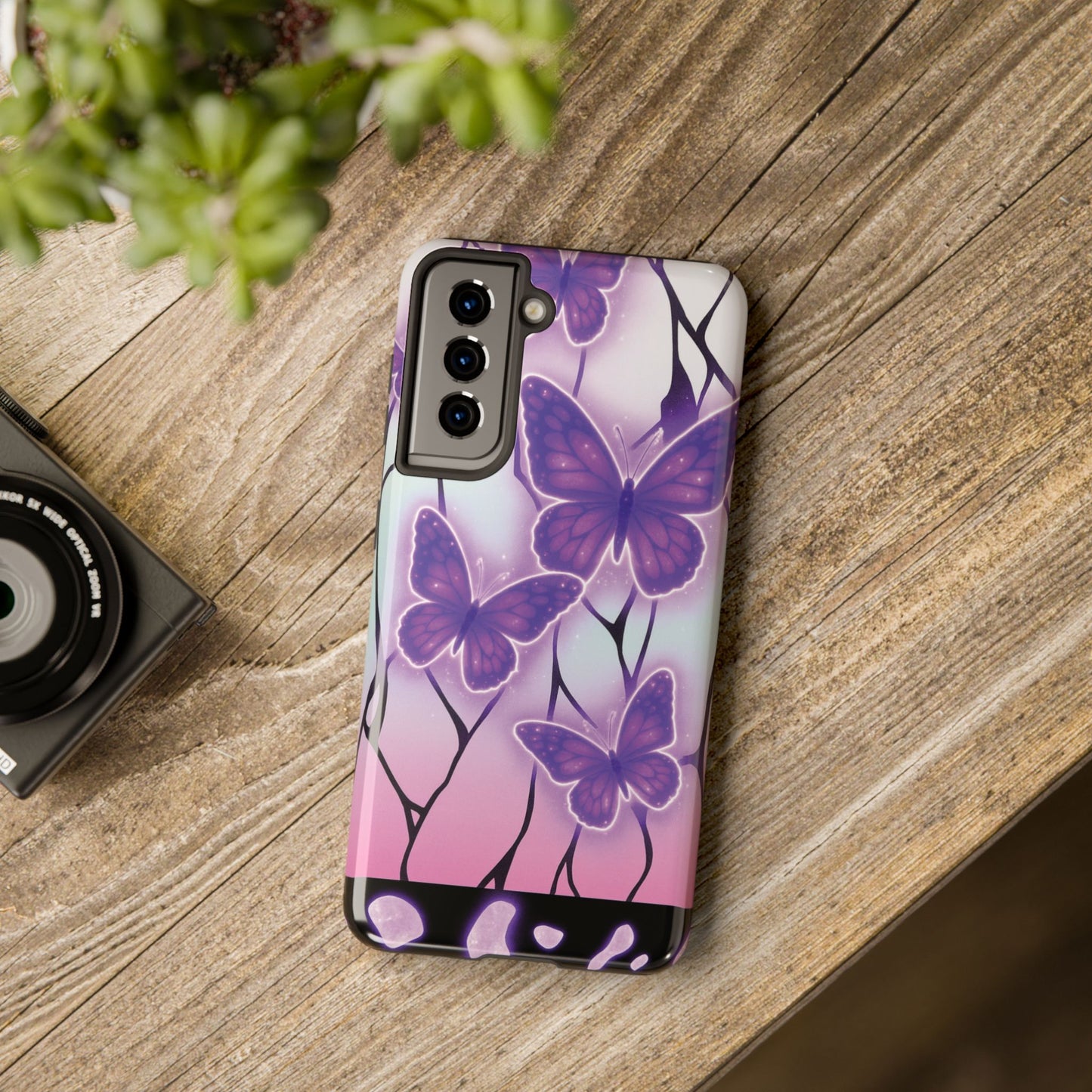 Insect Haori “Butterfly Dream” Double Layered Phone Case