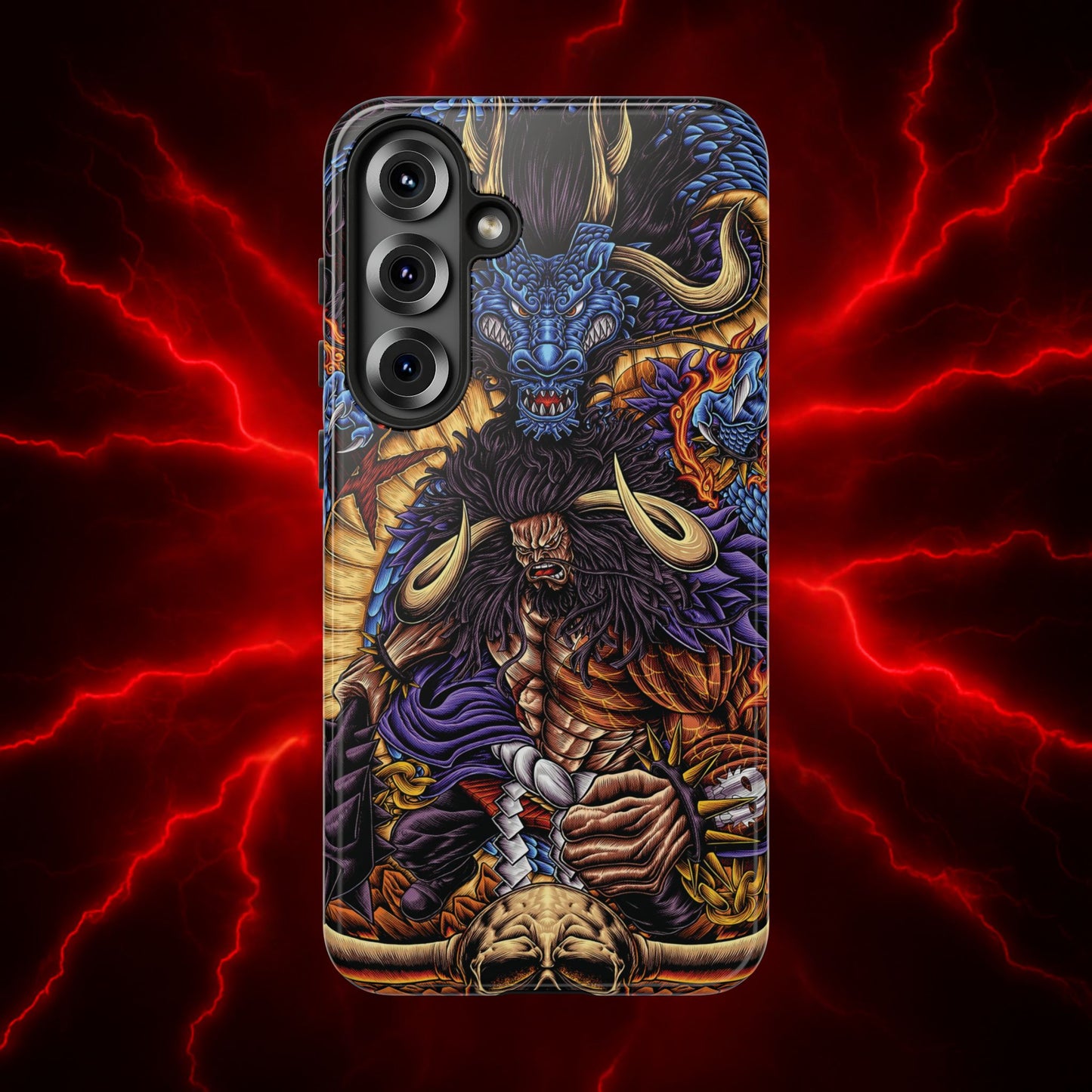 Cursed Dragon Oni Kaido Double Layered Phone Case