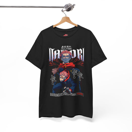 Yuji Itadori Domain Expansion T-Shirt | Anime-Inspired Streetwear Graphic Shirt | Yuji vs Mahito Graphic Tee