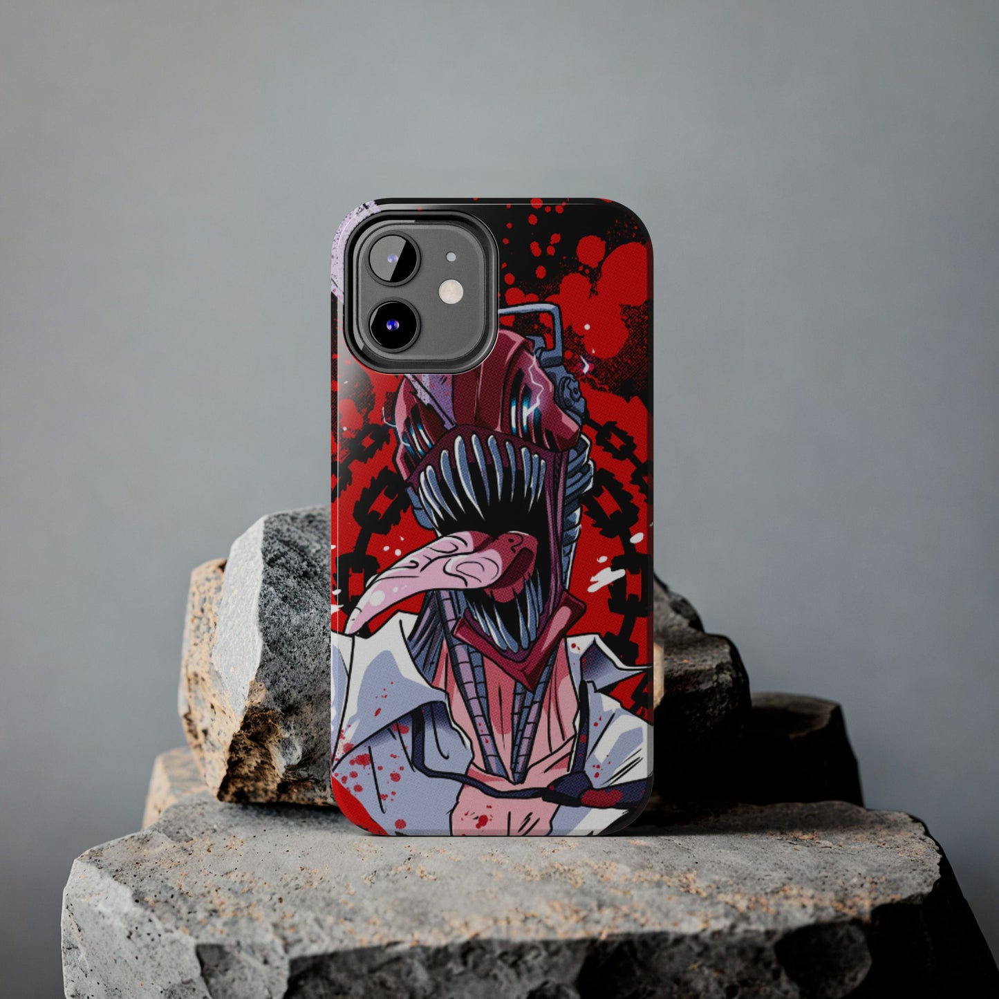 Chainsaw Devil Double Layered Phone Case | Chainsaw Man-Inspired Protective Anime Case