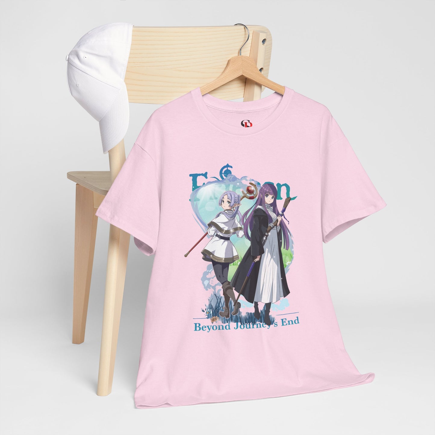 Frieren: Beyond Journey’s End Unisex Heavy Cotton T-Shirt | Frieren & Fern Anime Tee