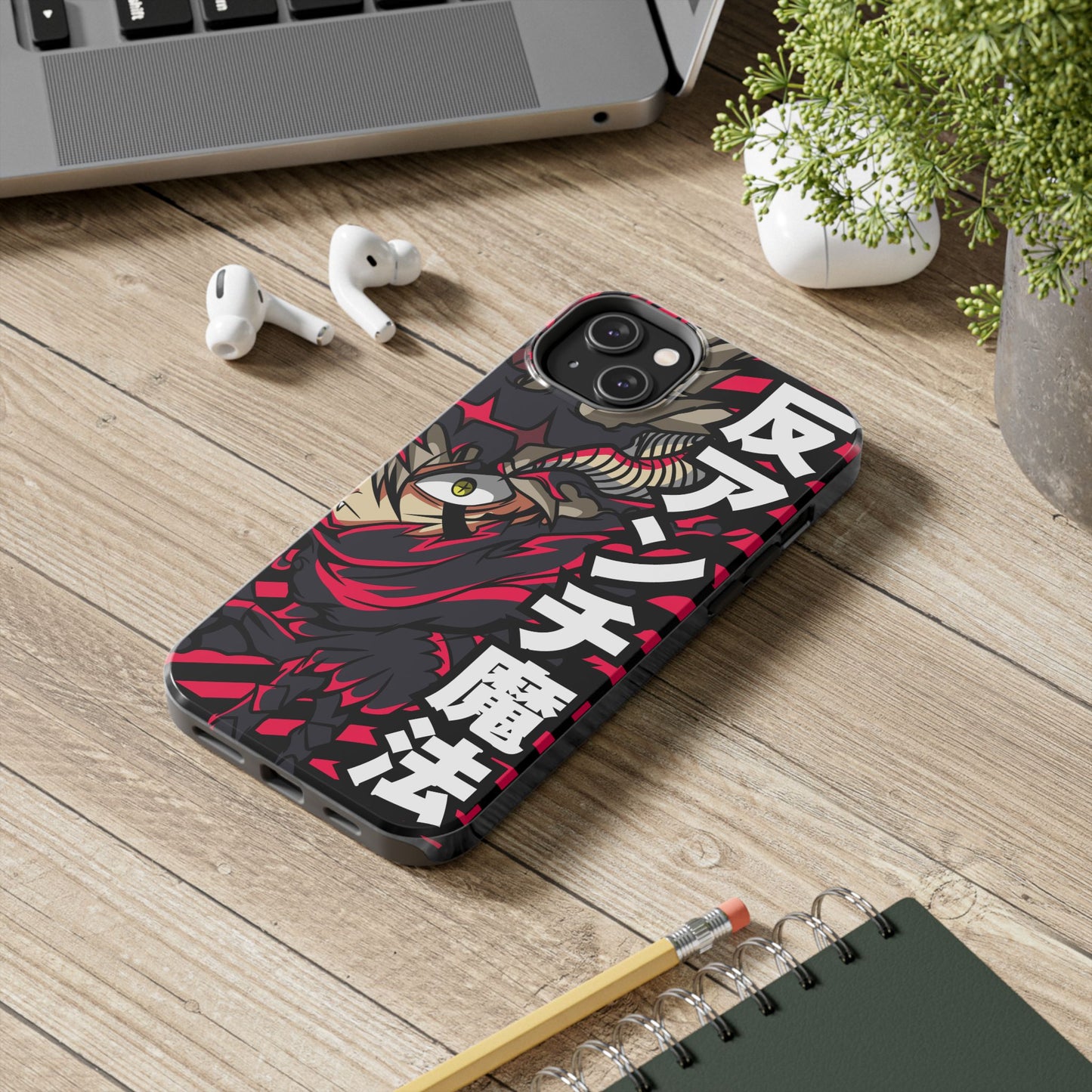 Asta Anti-Magic Double Layered Phone Case | Black Clover-Inspired Protective Anime Case for iPhone & Samsung