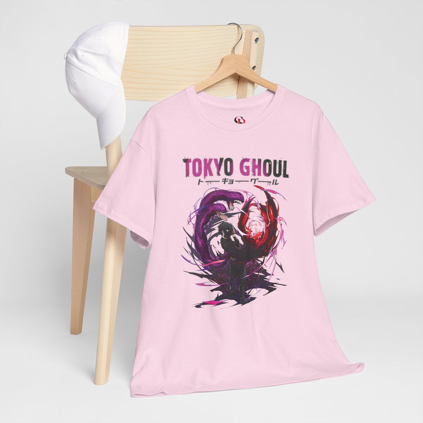 Ken Kaneki Chimera Kagune Unisex Heavy Cotton T-Shirt | Tokyo Ghoul Anime Graphic Tee