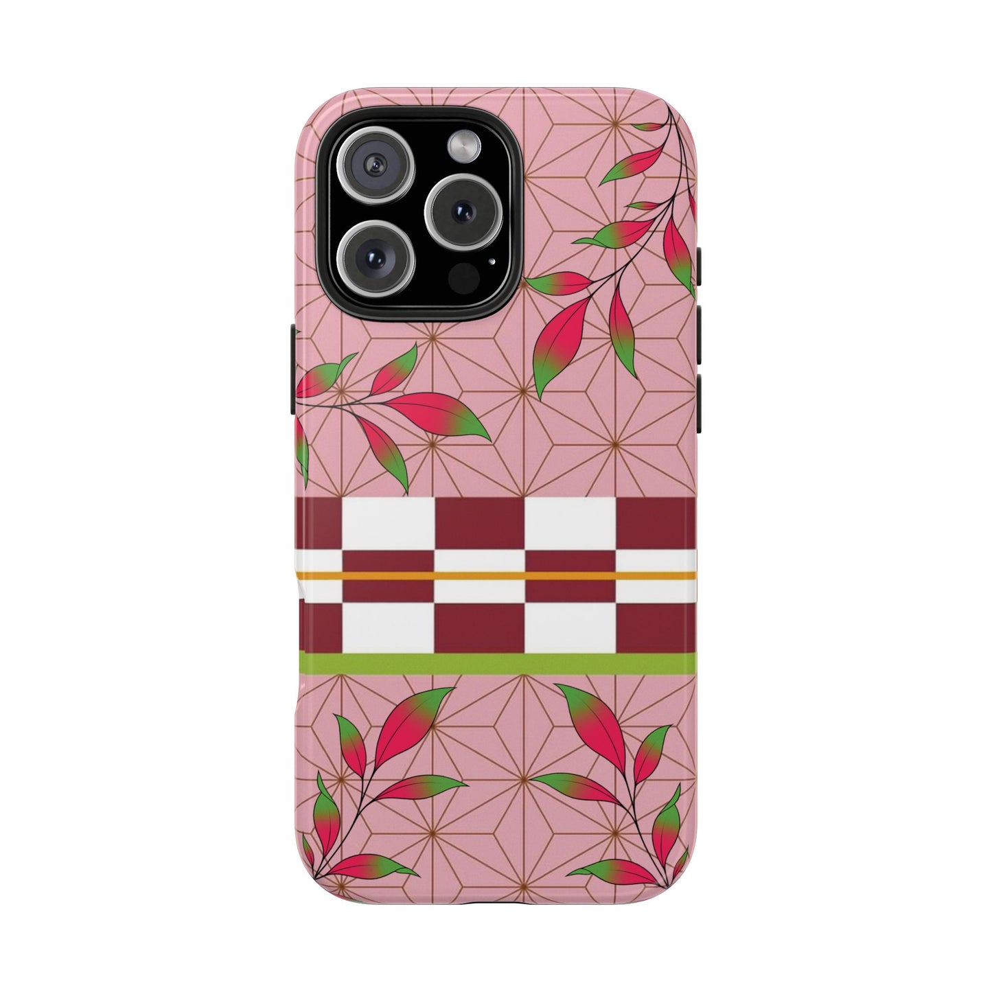 Demon Flower Haori Double Layered Phone Case