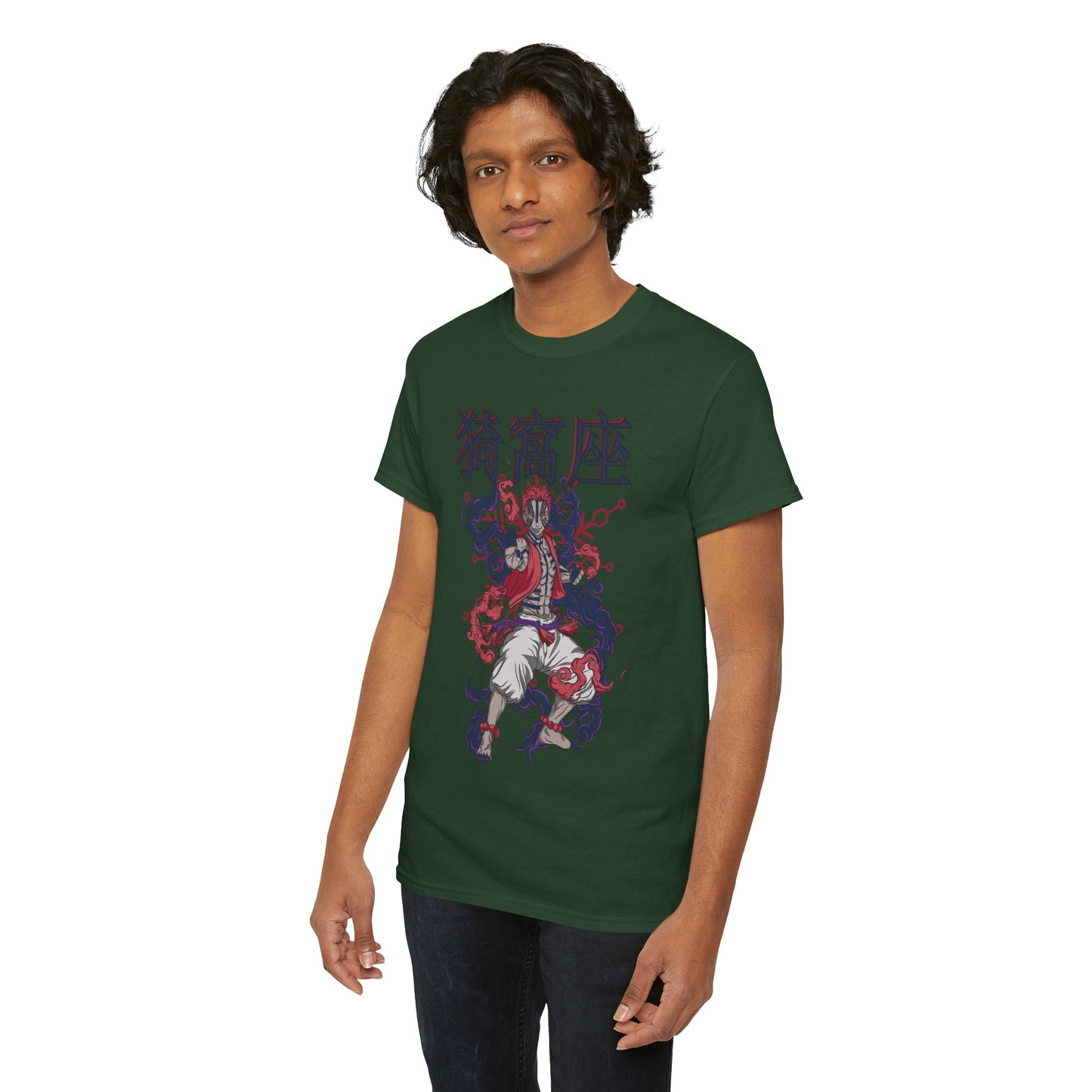 Akaza Blood Demon Art T-Shirt | Demon Slayer Anime Streetwear Tee