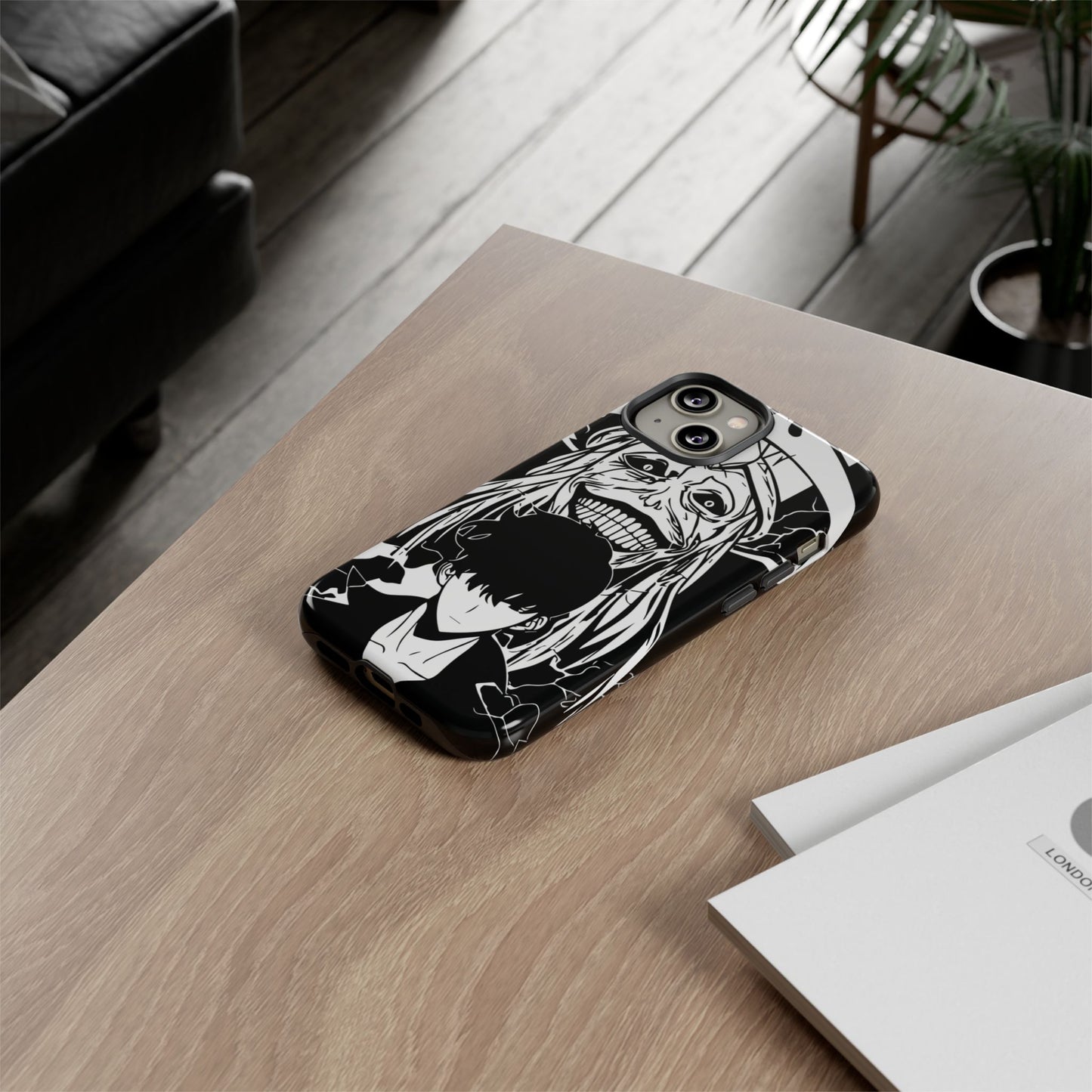 Sung Jinwoo vs Statue of God III Double Layered Phone Case