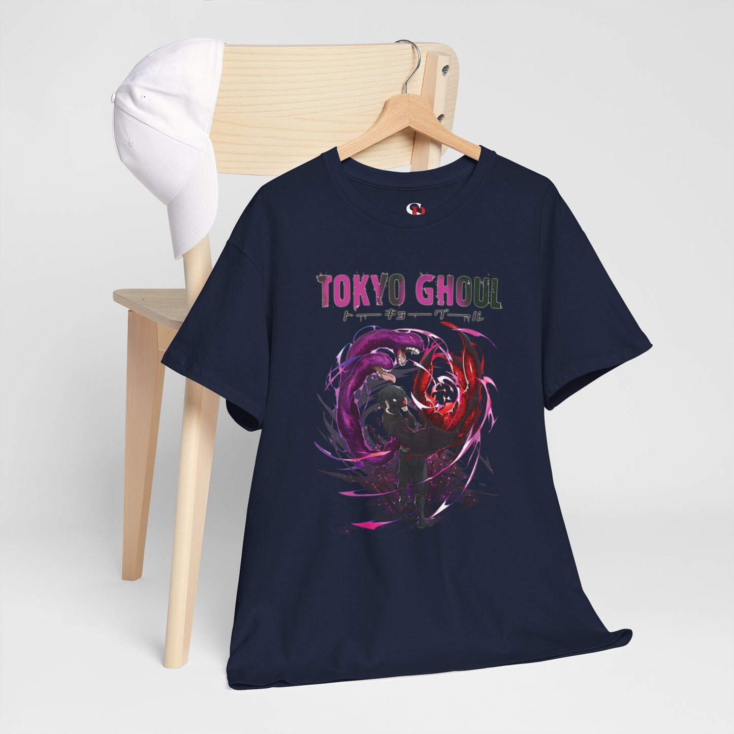 Ken Kaneki Chimera Kagune Unisex Heavy Cotton T-Shirt | Tokyo Ghoul Anime Graphic Tee