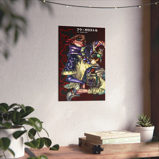 Fu Orostor Matte Vertical Poster | Anime-Inspired Wall Art Manga Decor