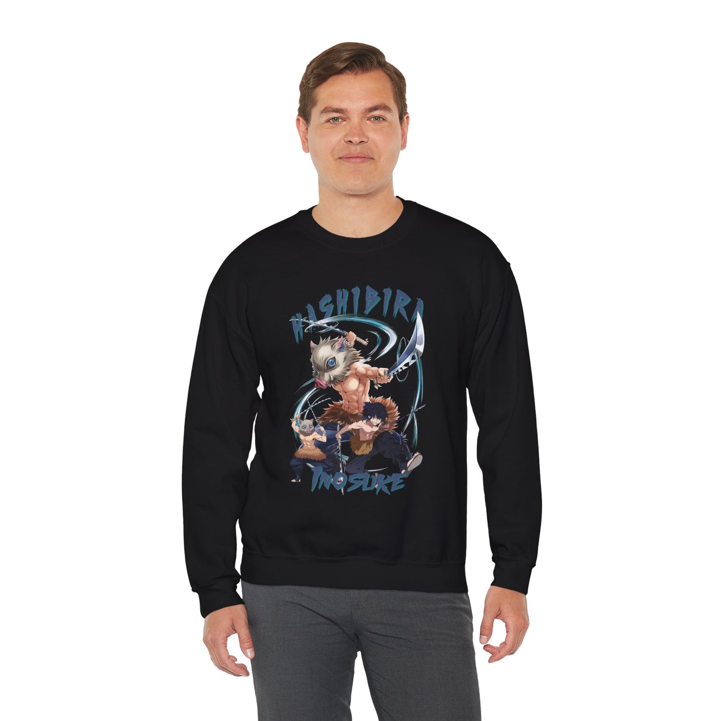 Inosuke Hashibira Beast Breathing Sweatshirt | Demon Slayer Anime Streetwear