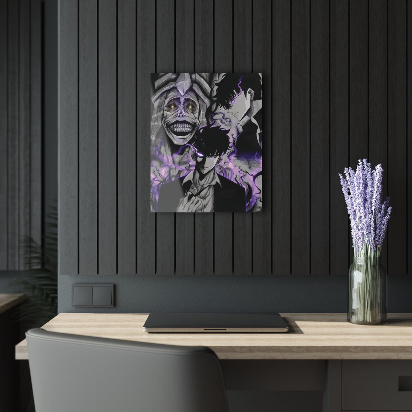 Solo Leveling Shadow Monarch Acrylic Print