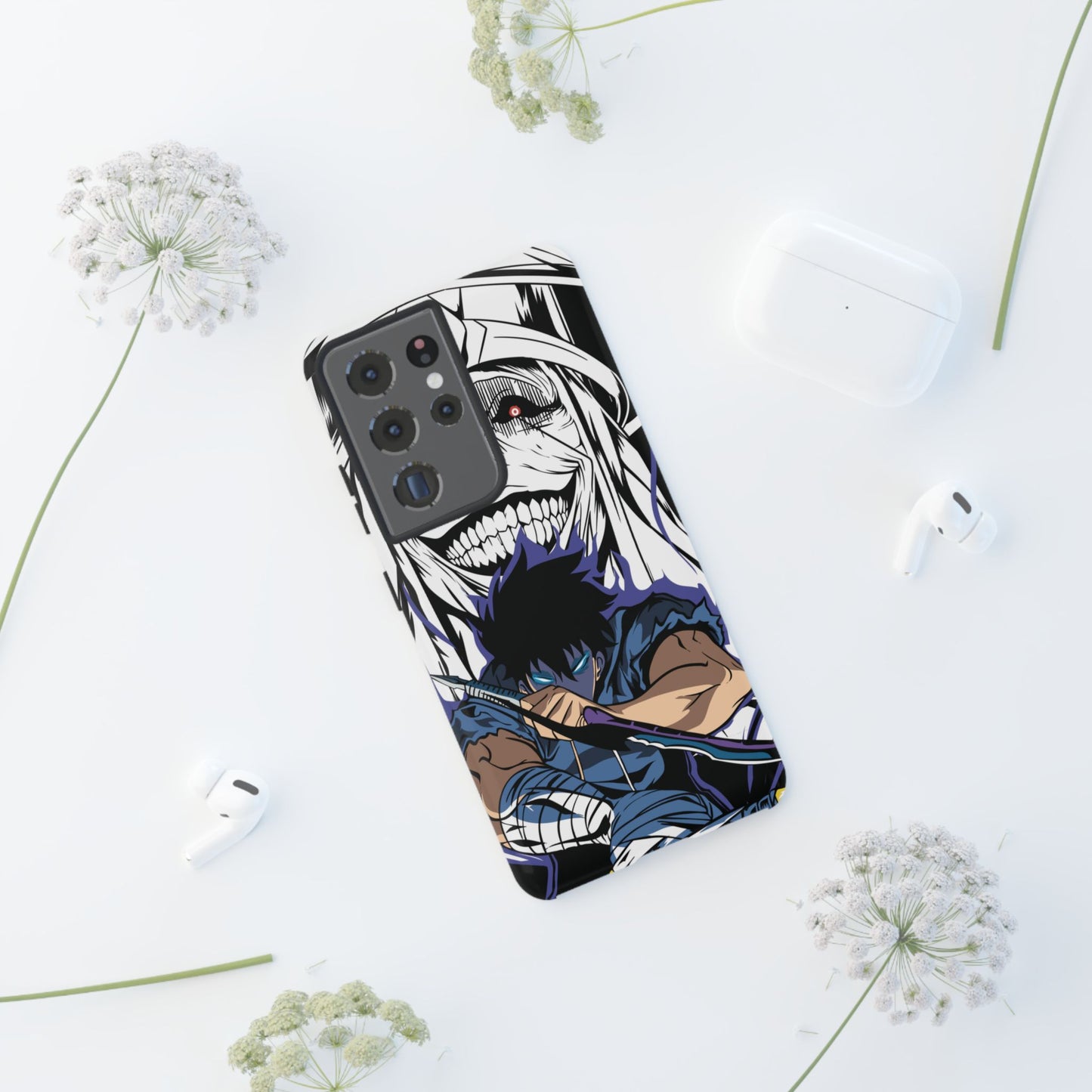 Sung Jinwoo Vs Statue Of God II Double Layered Phone Case