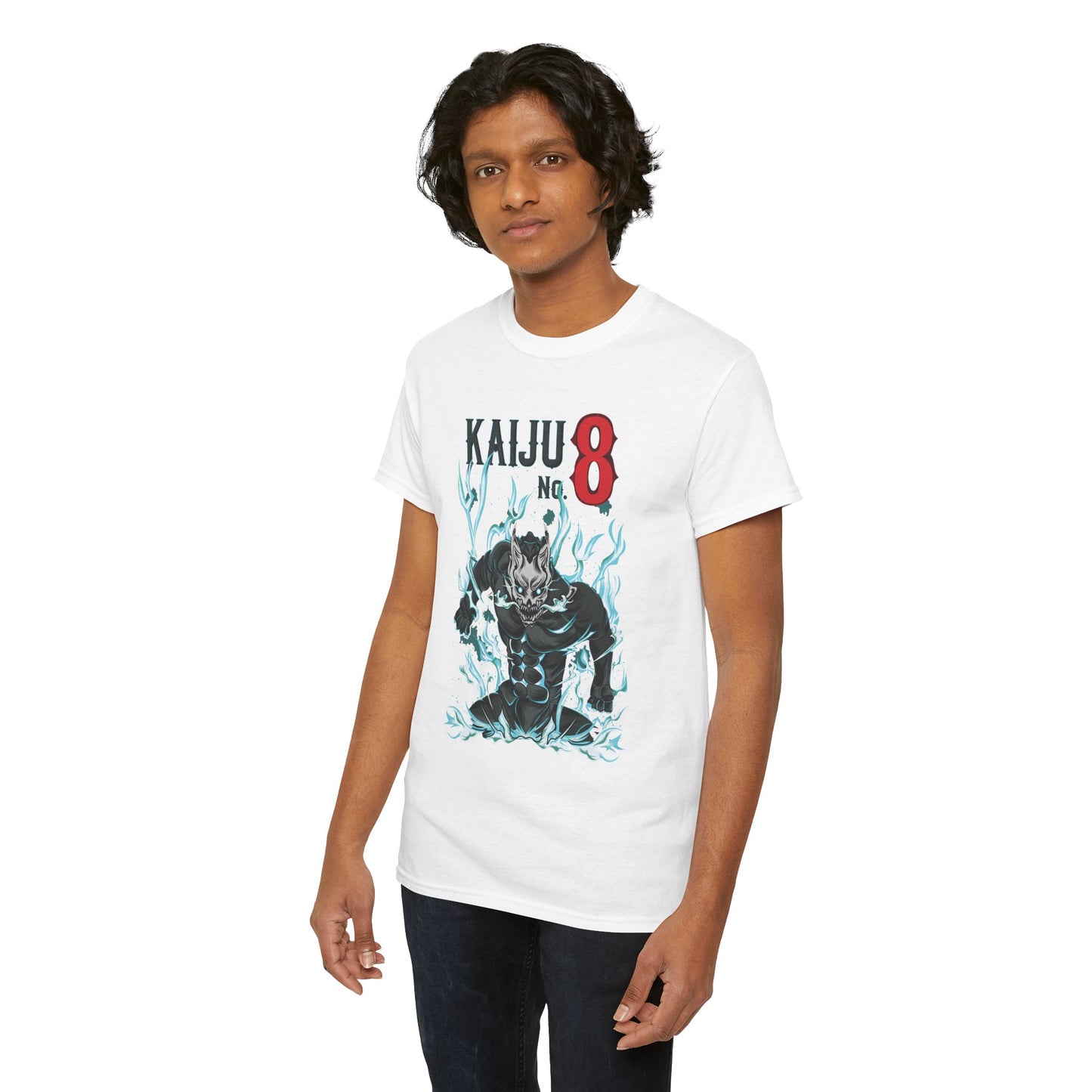 Infernal Surge Unisex Heavy Cotton T-Shirt | Kaiju No. 8 Anime Tee