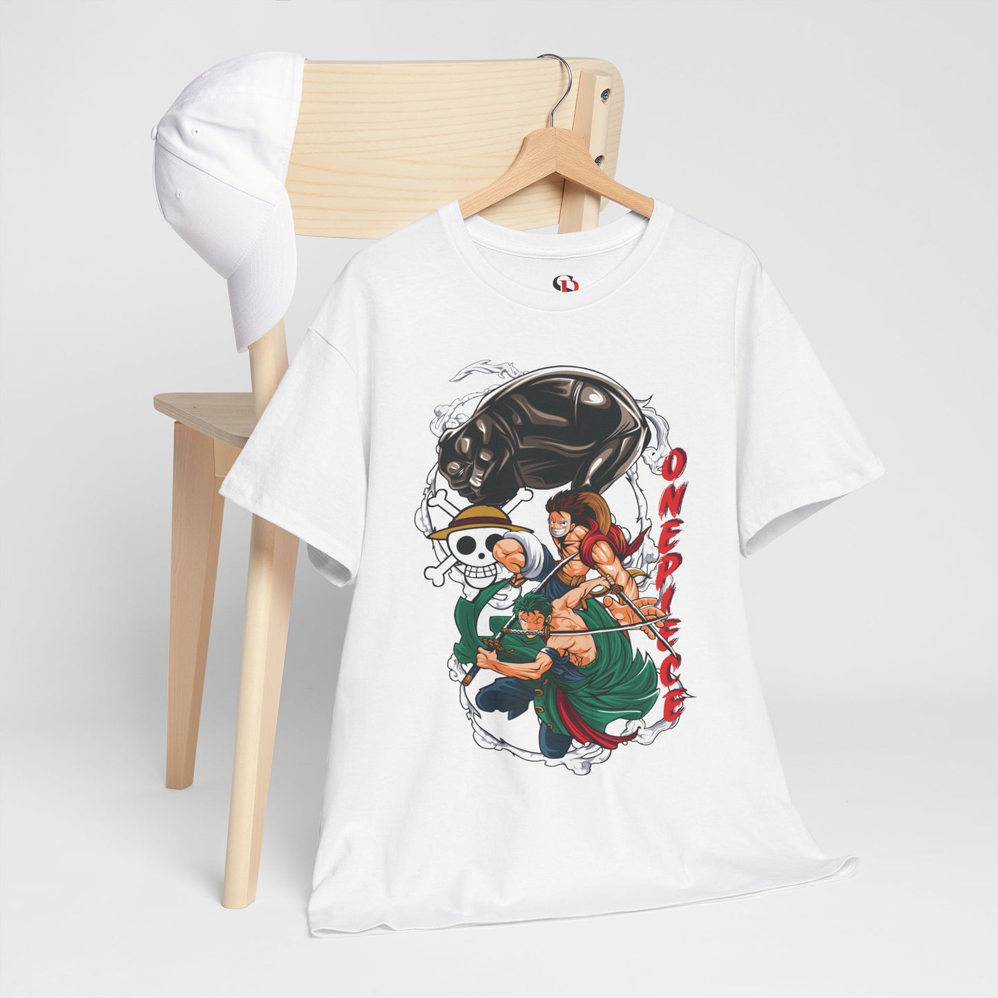 Zoro And Luffy Duo Unisex Heavy Cotton T-Shirt