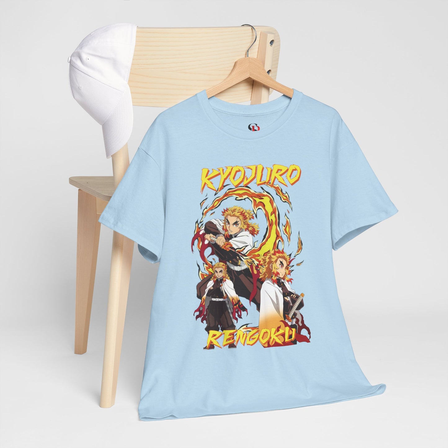 Kyojuro Rengoku Flame Hashira T-Shirt | Demon Slayer Anime Streetwear Tee
